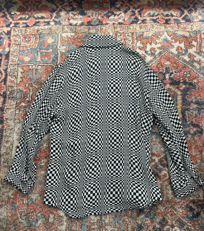 Song For The Mute Song For The Mute checkered silhouette shirt Size US XS / EU 42 / 0 - 2 Thumbnail