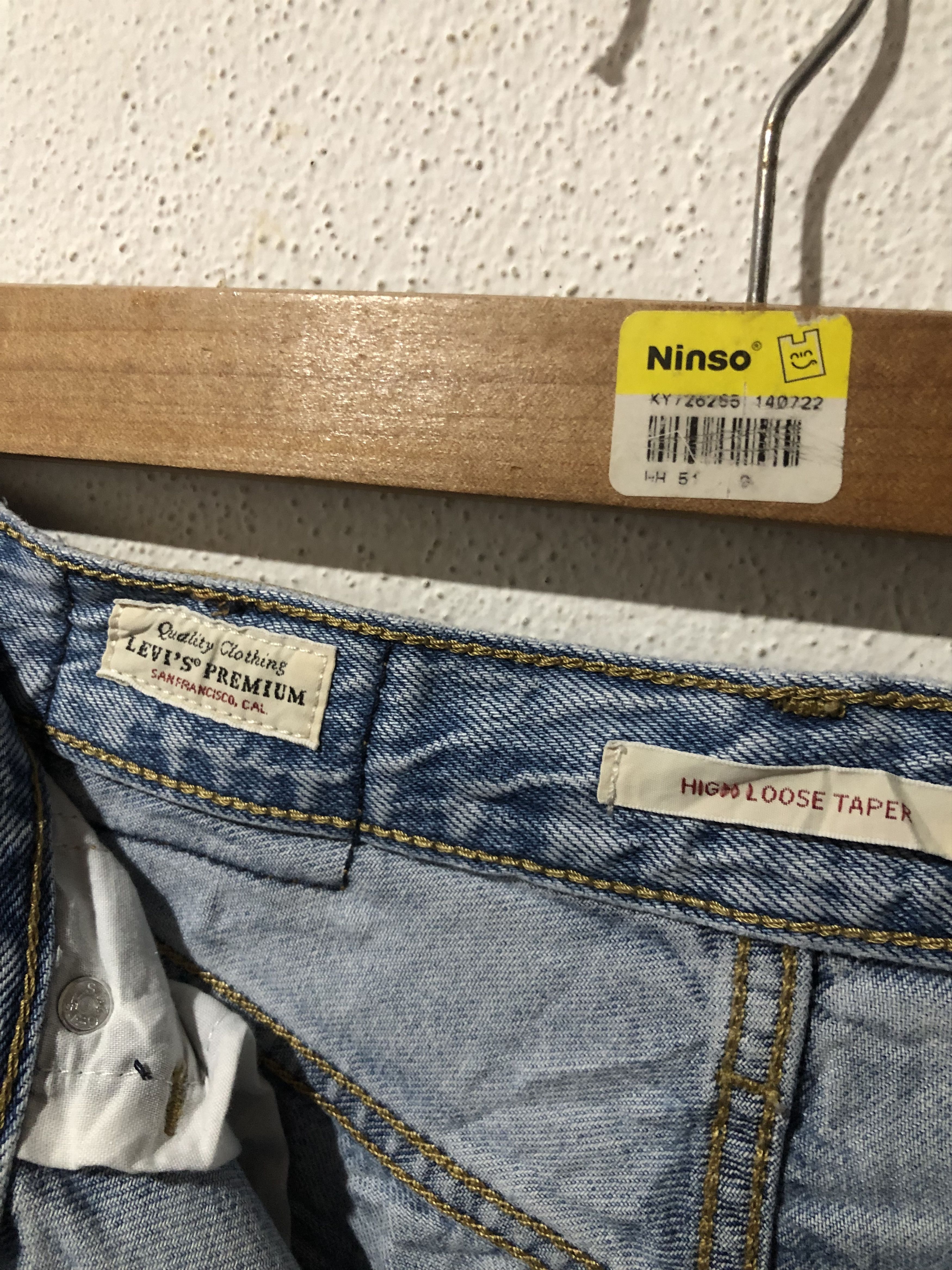 Levi's Levis Big E High Loose Taper Size 28" / US 6 / IT 42 - 6 Thumbnail