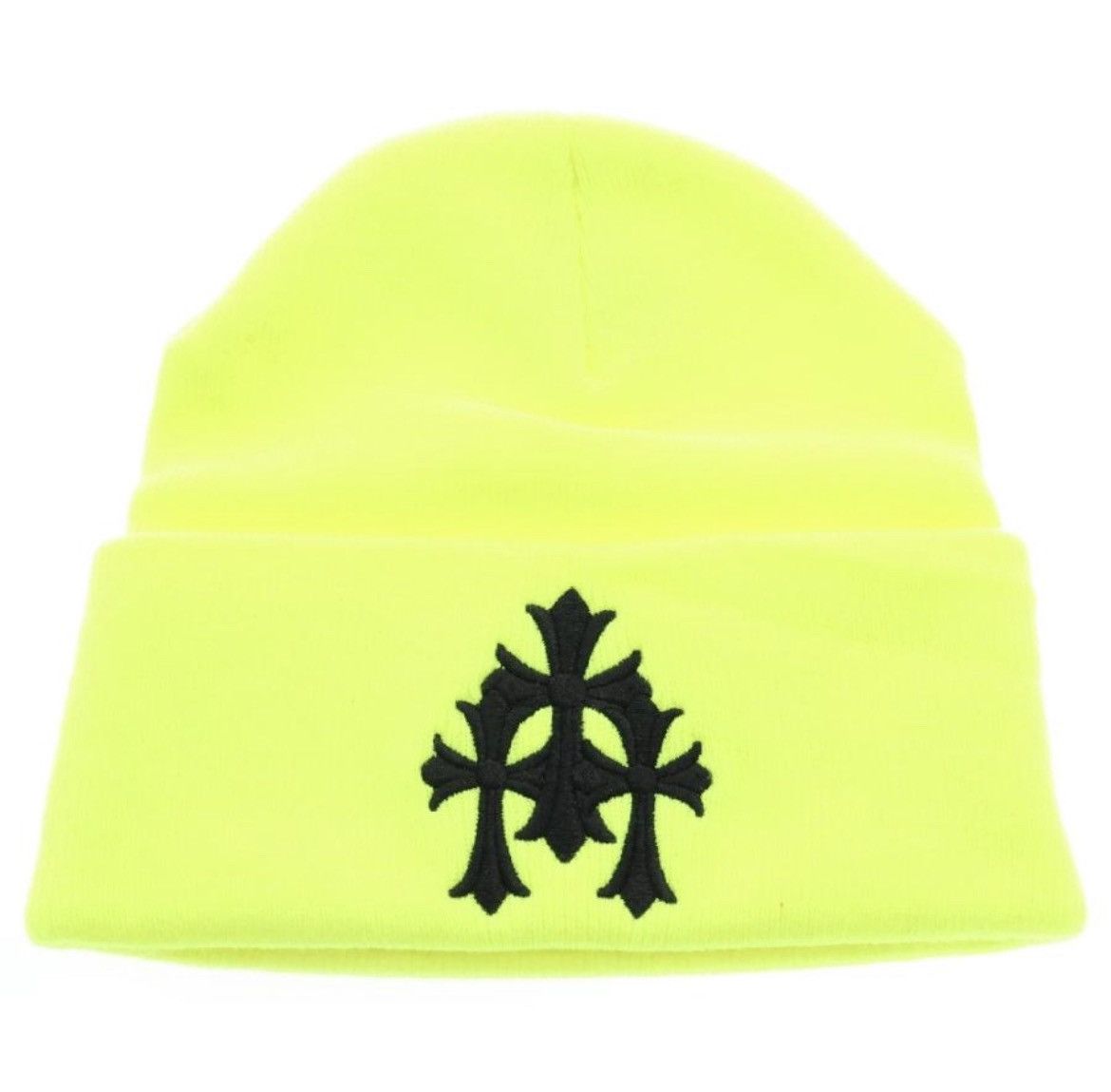 CHROME HEARTS triple Cross Beanie cemetery