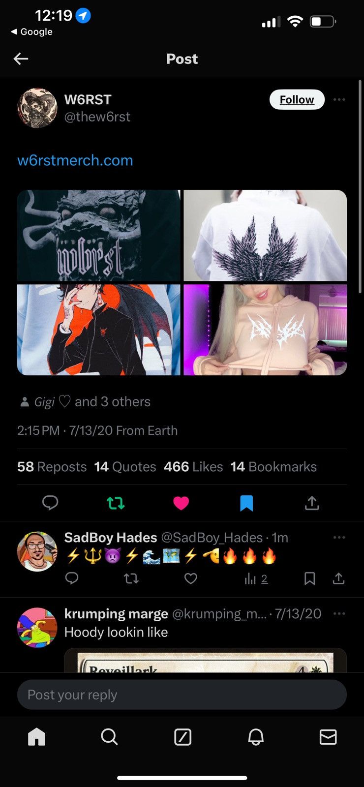 Hypebeast w6rst Dragon LS Tee Size US XXL / EU 58 / 5 - 9 Thumbnail