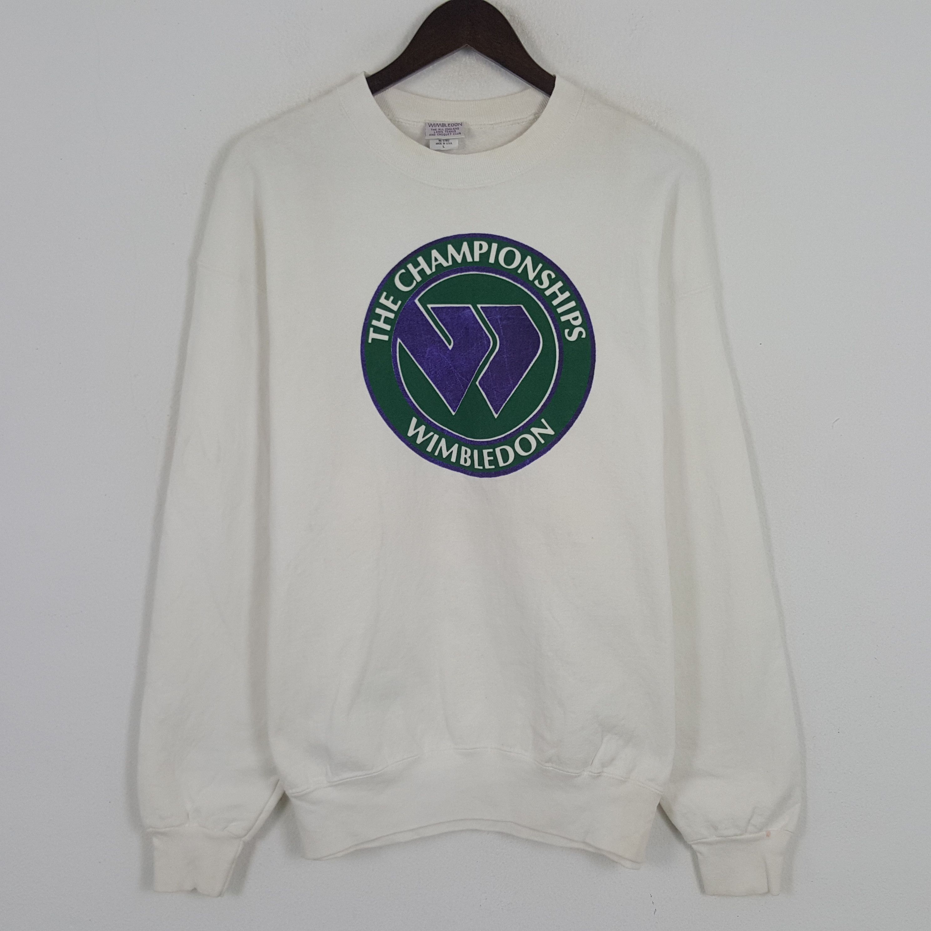 Champion × Vintage Vintage The Championships Wimbledon Sweatshirt Size US L / EU 52-54 / 3 - 1 Thumbnail