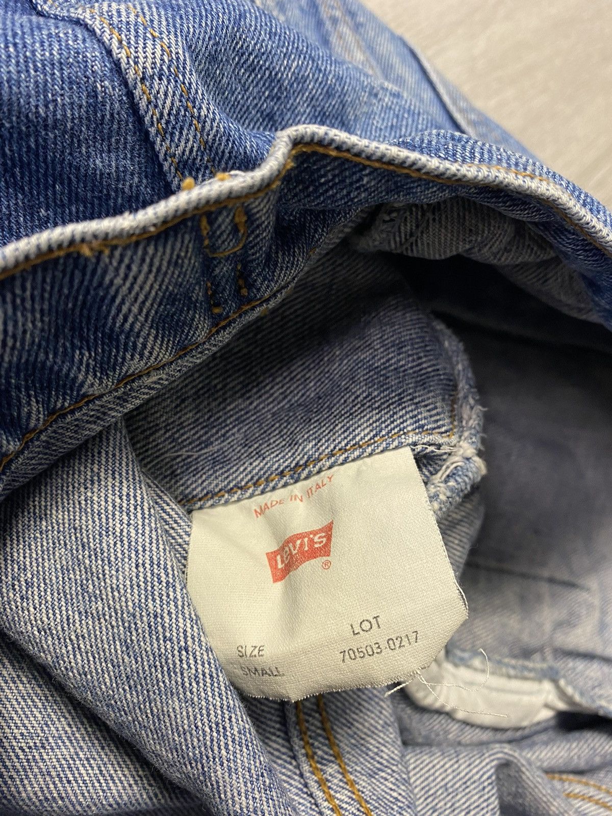 Levi's × Vintage Vintage Custom 90s Levis & Harley Davidson Denim Logo Vest Size US S / EU 44-46 / 1 - 11 Thumbnail