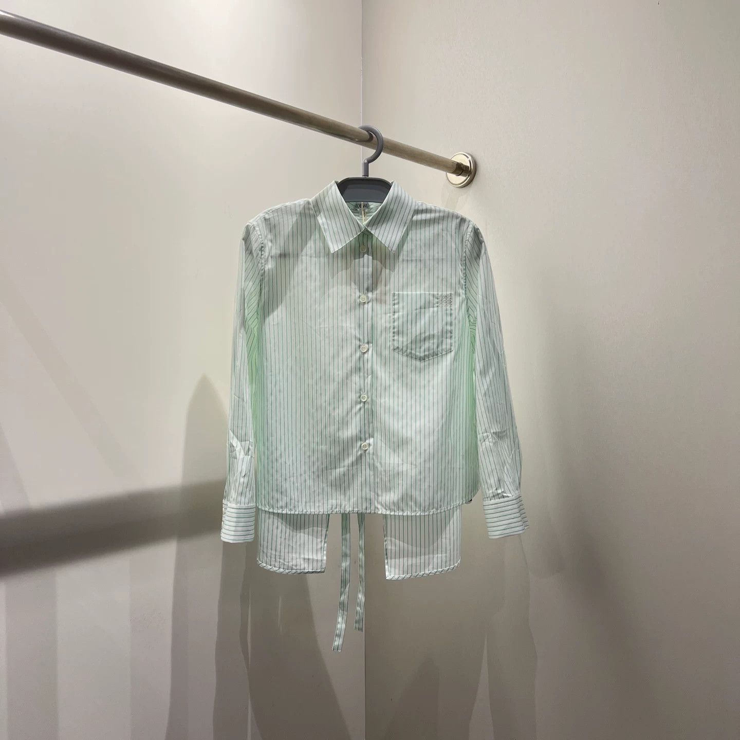 Loewe Loewe Striped Cotton White T-Shirt it_34 Women Size XXS / US 00 / IT 34 - 1 Thumbnail