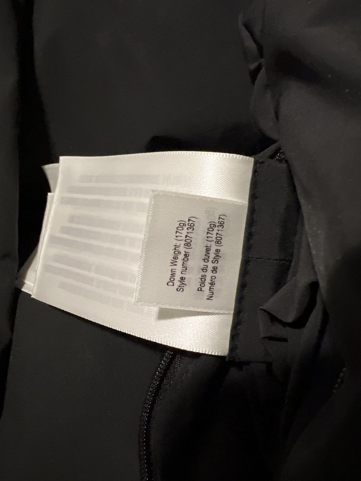 Burberry Black Puffer Jacket size Large