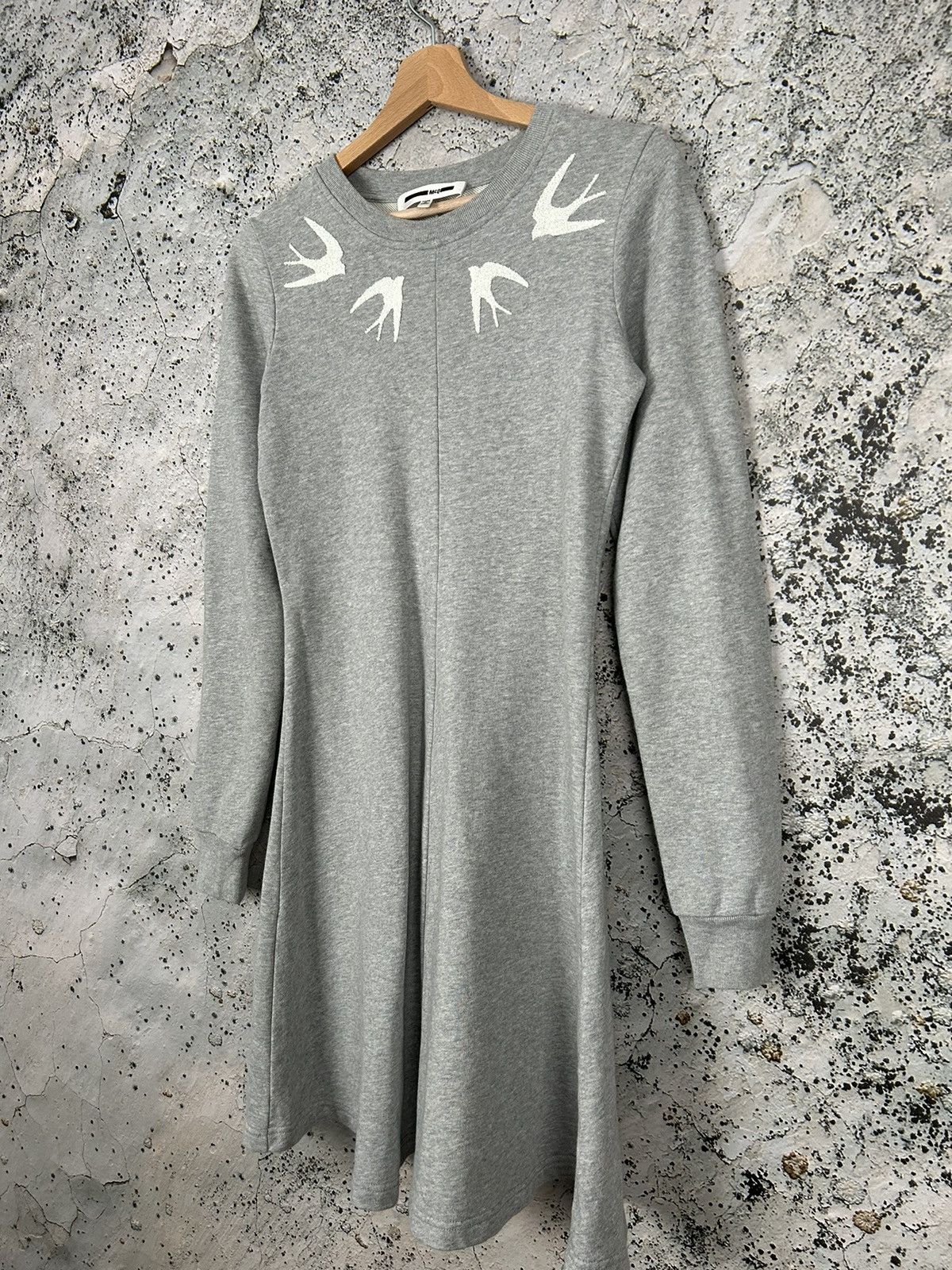 Alexander McQueen Alexander McQueen Grey Dress Designer Rare Hype Luxury Size XS / US 0-2 / IT 36-38 - 2 Thumbnail