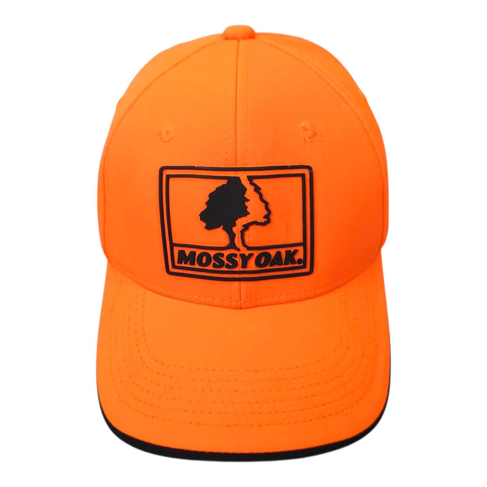 Other Mossy Oak Blaze Orange Strapback Cap Logo Hat Trucker Baseba Size ONE SIZE - 15 Thumbnail