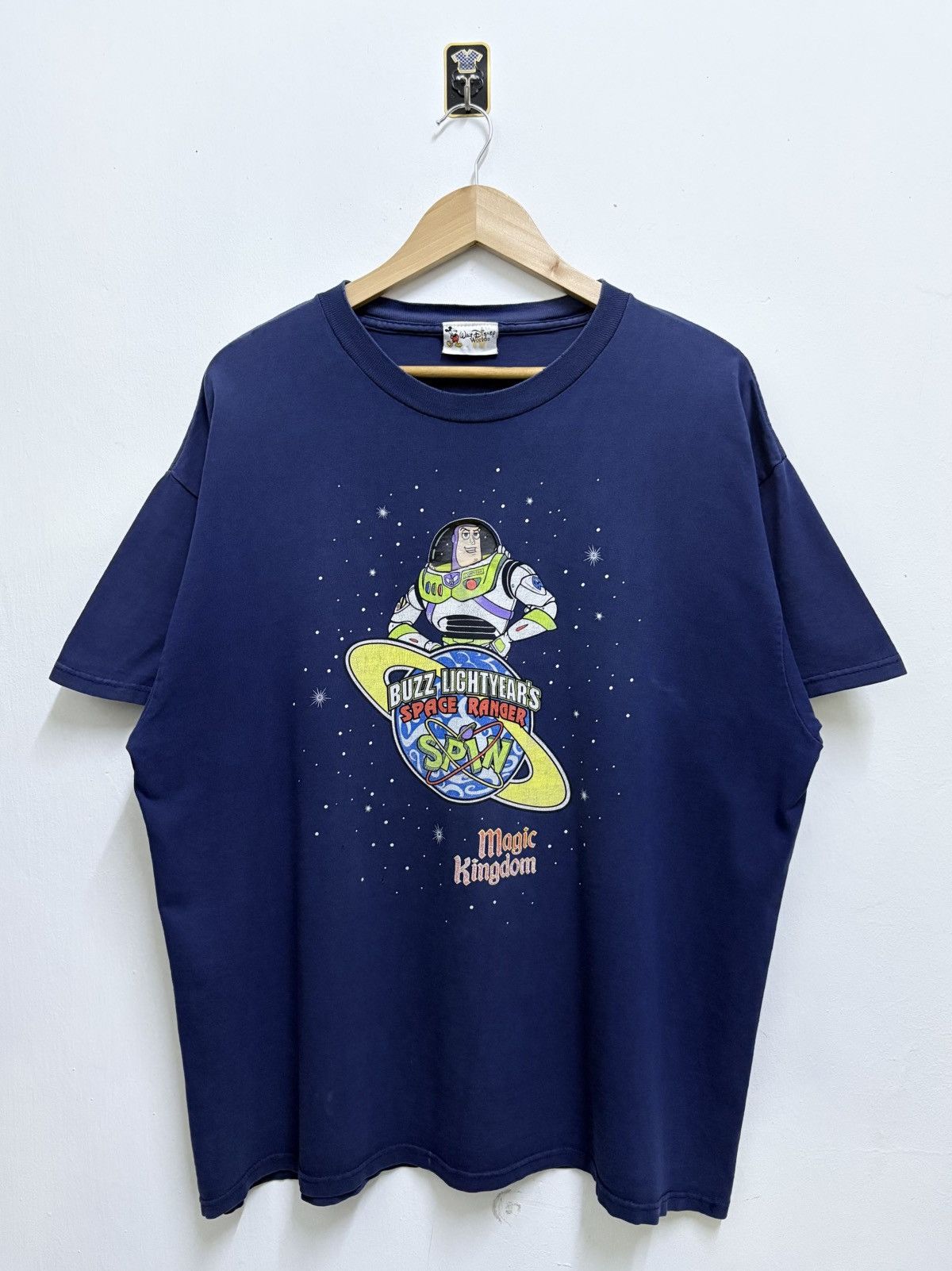 Disney Vintage 90's Disney Buzz Lightyears - Magic Kingdom T-Shirt Size US XL / EU 56 / 4 - 1 Thumbnail