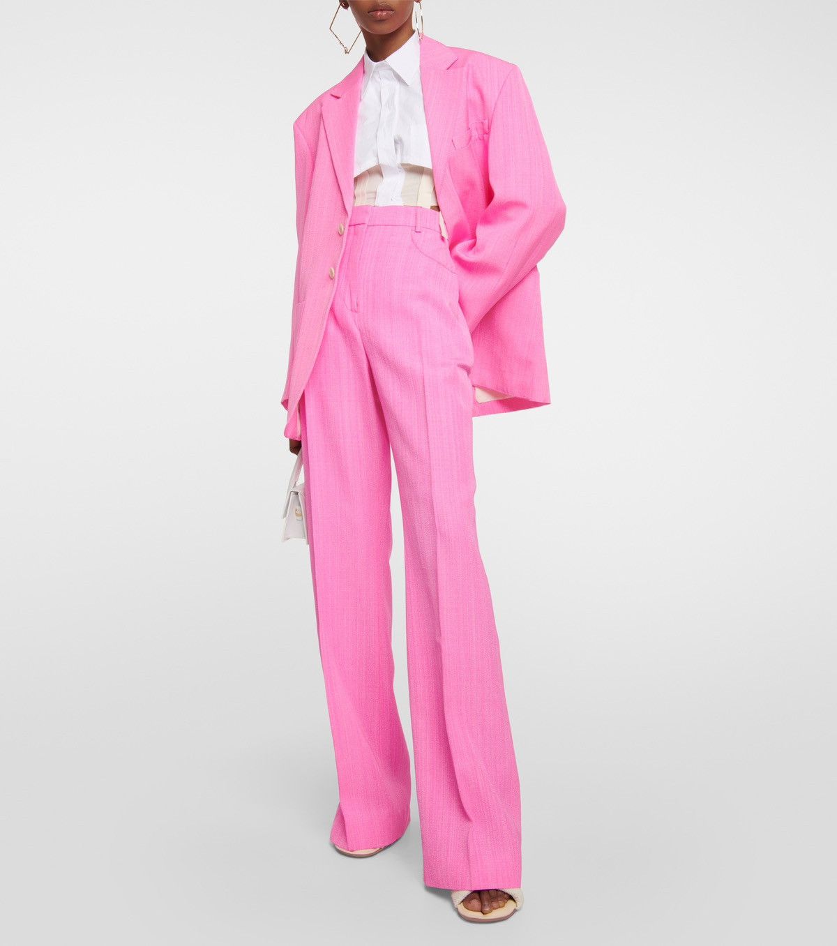 Jacquemus Jacquemus Les Pantalons Sauge High-rise Pants 🎀 Size 28" / US 6 / IT 42 - 14 Thumbnail