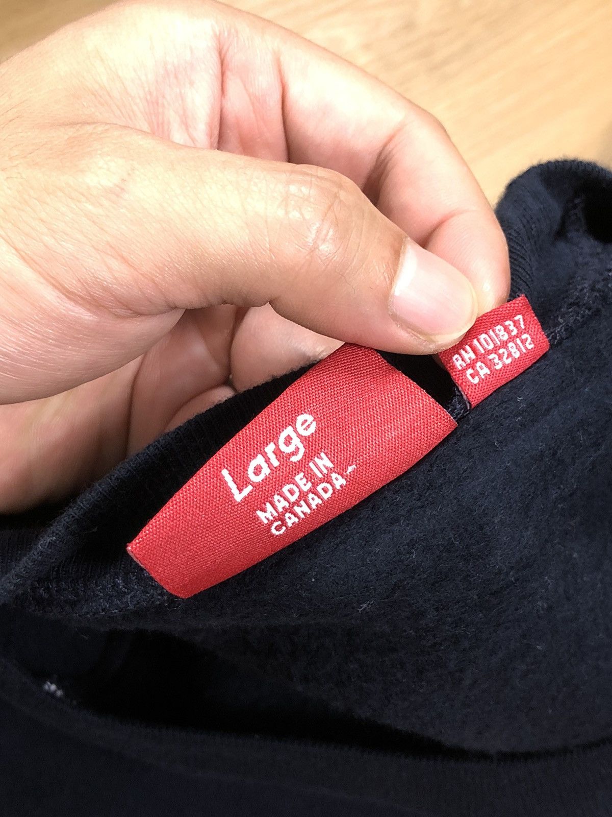 Supreme RARE🔥VINTAGE SUPREME LIGHTWEIGHT BAGGY SWEATSHIRT Size US XL / EU 56 / 4 - 9 Thumbnail
