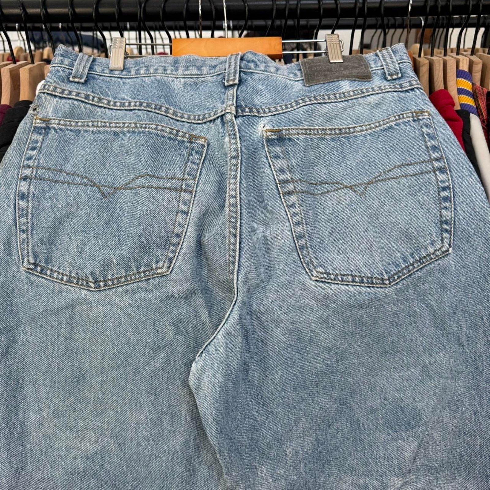 Anchor Blue Vintage 90s Anchor Blue Baggy Denim Jeans With Perfect Wear Size US 36 / EU 52 - 7 Thumbnail