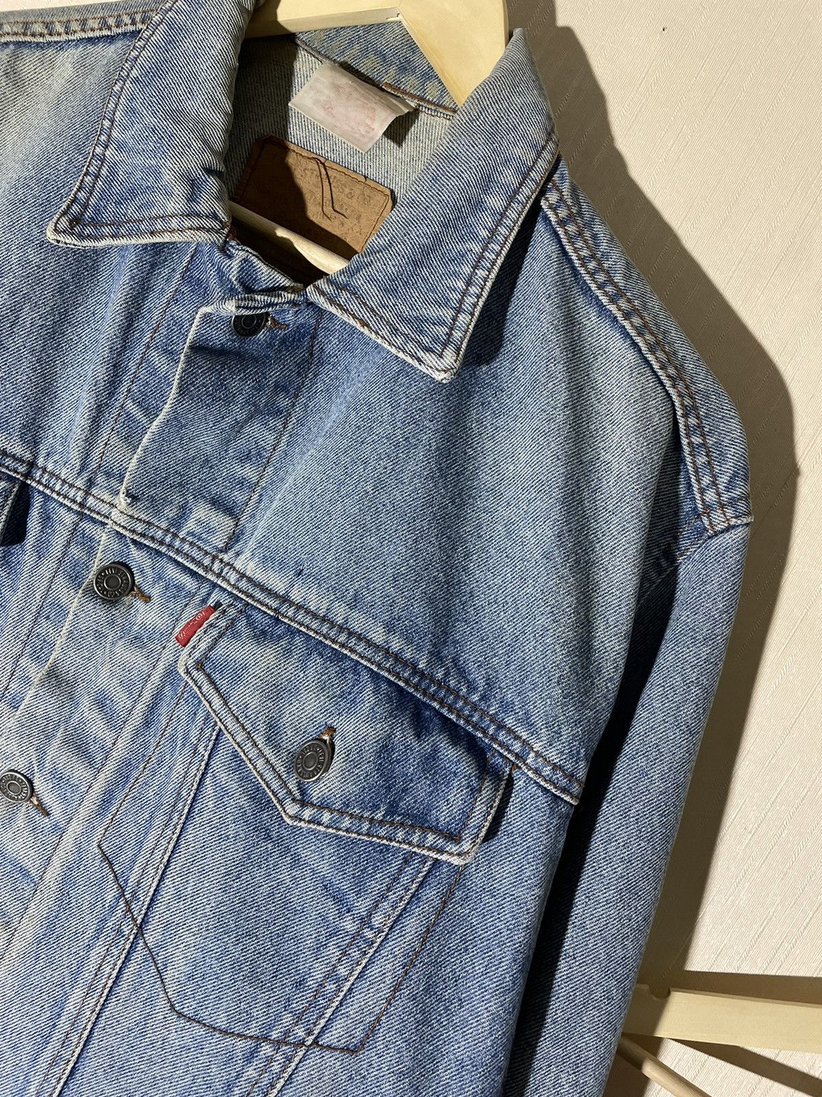 Levi's × Levi's Vintage Clothing Levi’s y2k vintage denim jacket made in USA 90s Size US M / EU 48-50 / 2 - 7 Thumbnail