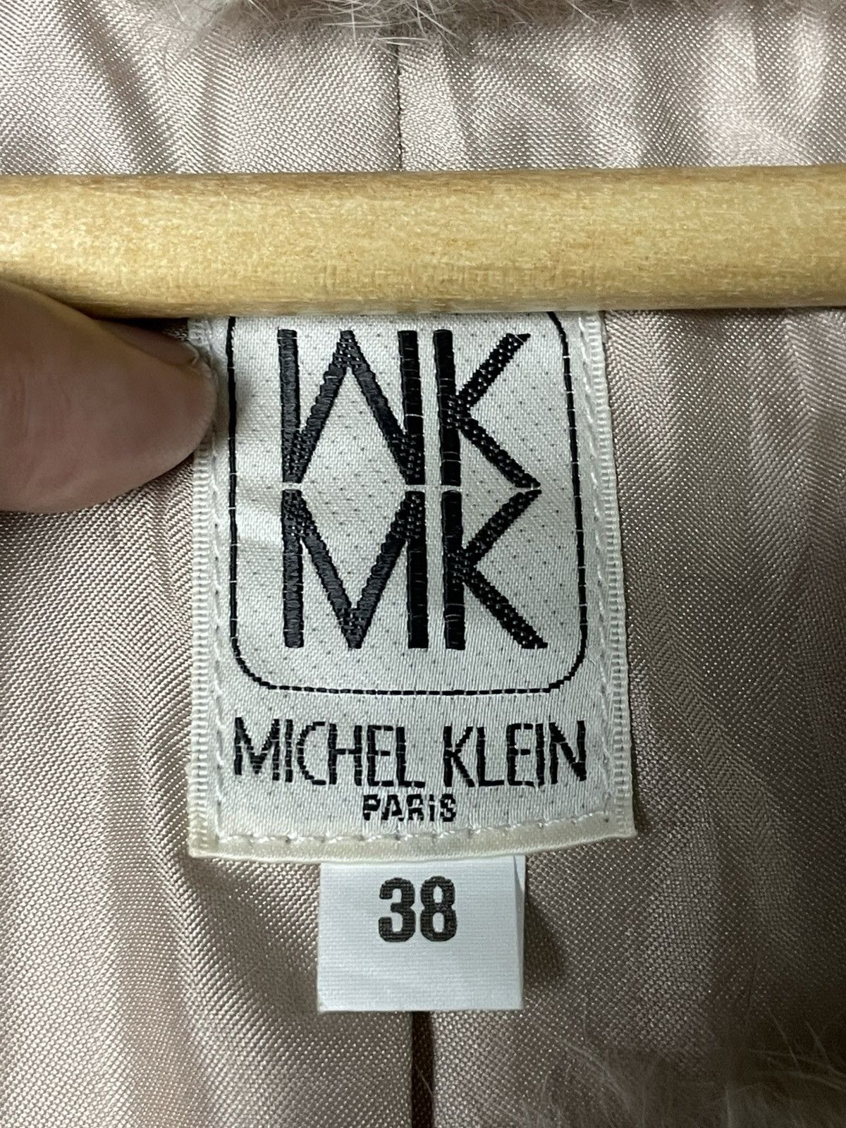 Japanese Brand × Michel Klein × Vintage Vintage MICHEL KLEIN Fur Jacket (85) Size US XXS / EU 40 - 7 Thumbnail