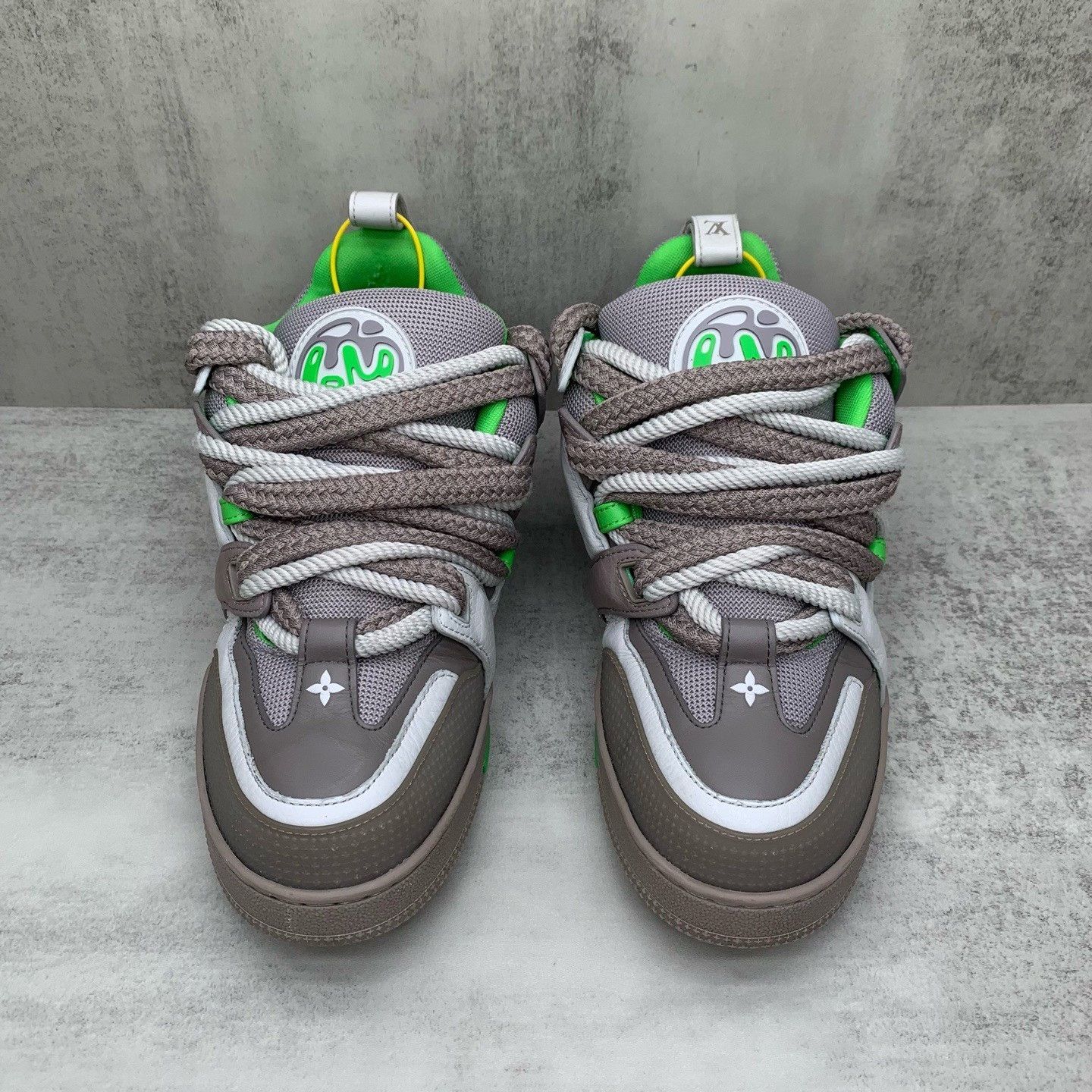 Louis Vuitton LV Skate Grey Green Sneakers Size US 8 / EU 41 - 4 Thumbnail