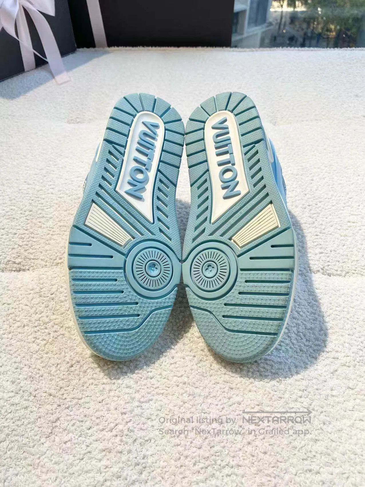 Louis Vuitton Louis Vuitton Size 2.5 Sky blue board shoes| Size US 6 / IT 36 - 7 Thumbnail