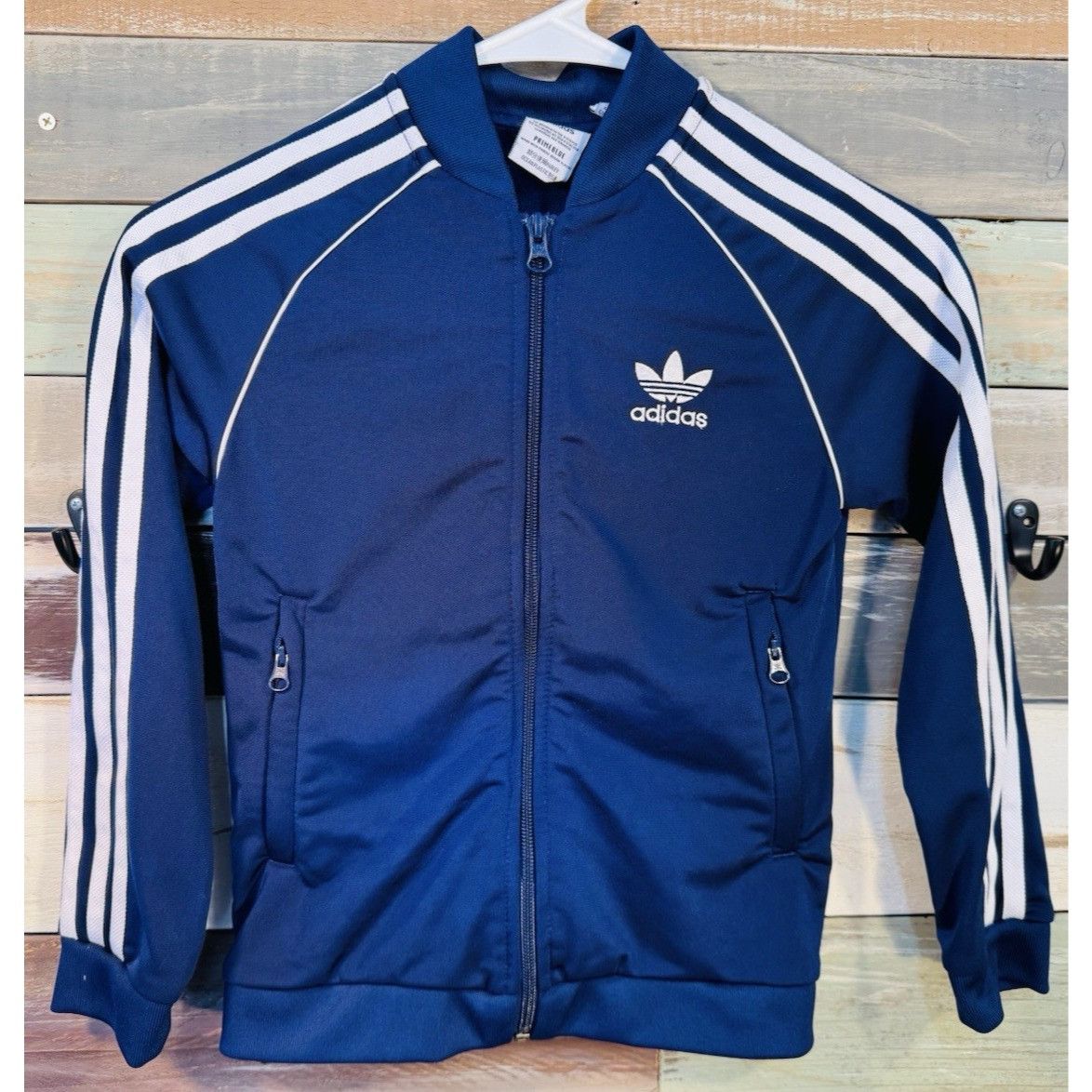 Adidas Adidas Boys BLUE PRIMEBLUE Zip Up Hoodie Athletic Jacket YXS Size US XS / EU 42 / 0 - 3 Thumbnail