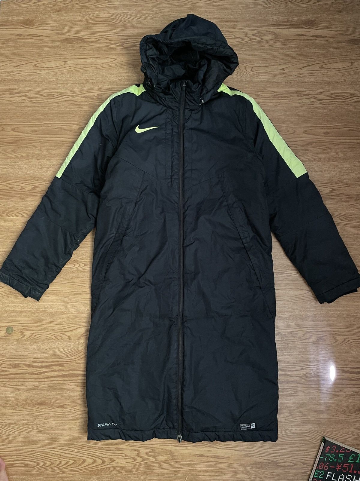 Nike × Vintage Vintage Nike Football Parka Winter Size US M / EU 48-50 / 2 - 1 Thumbnail