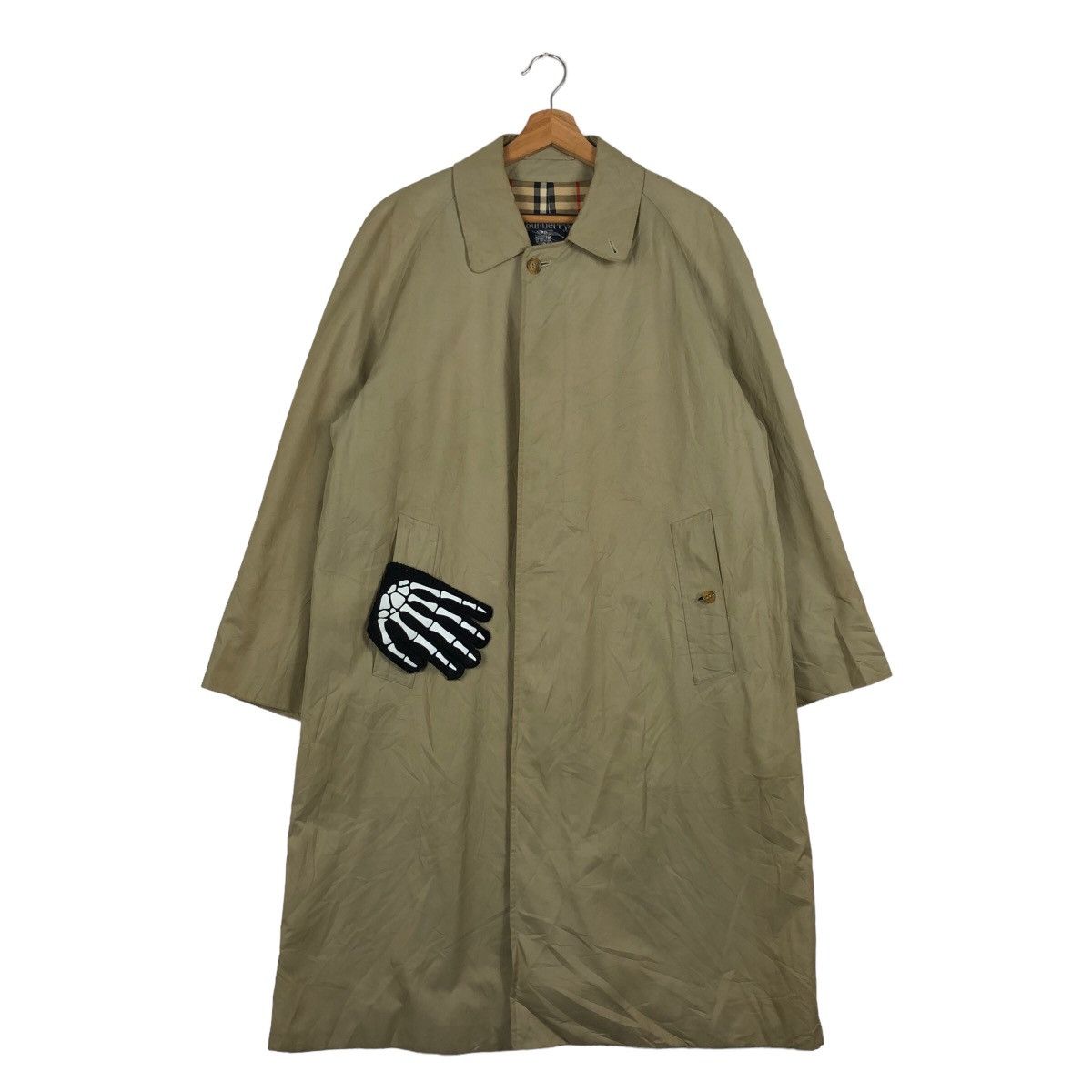 Burberry 🔥90’s VINTAGE TRENCH COAT BURBERRYS NOVA CHECK Size US M / EU 48-50 / 2 - 2 Thumbnail