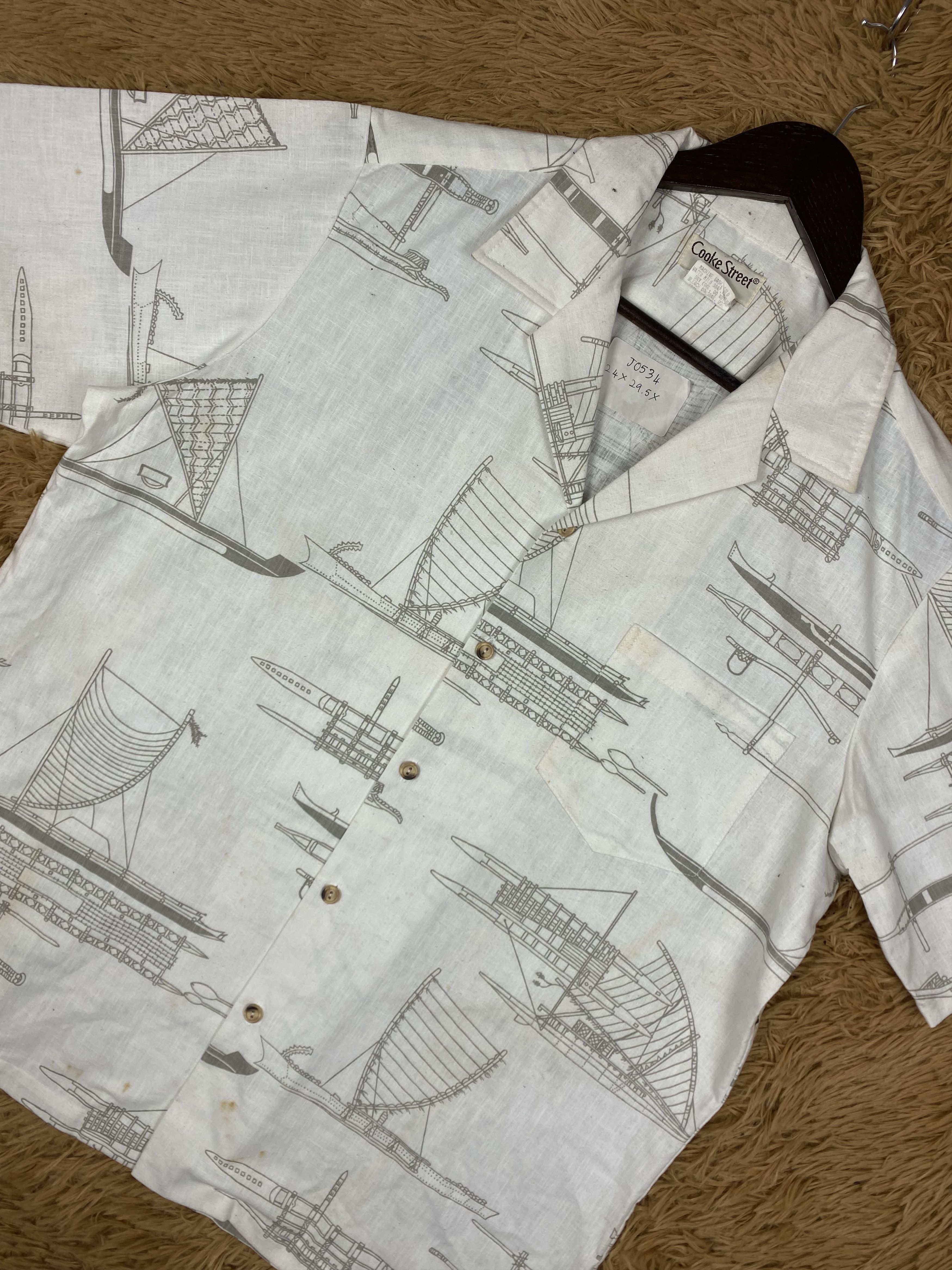 Vintage Vintage Cooke Street Hawaii Button Up Shirts DJ0534 Size US M / EU 48-50 / 2 - 2 Thumbnail