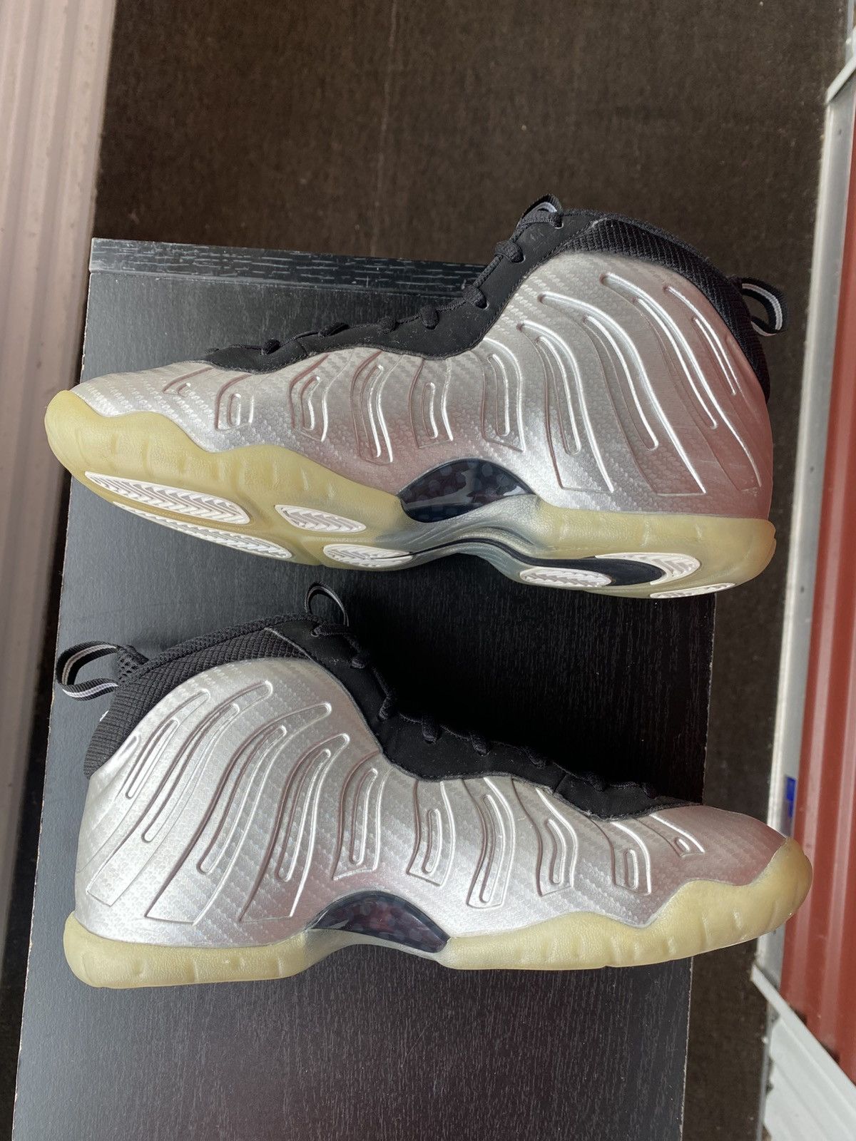 Nike × Vintage Nike Little Posite Pro GS Silver Surfer 644792007 Size 7 Size US 7 / EU 40 - 4 Thumbnail