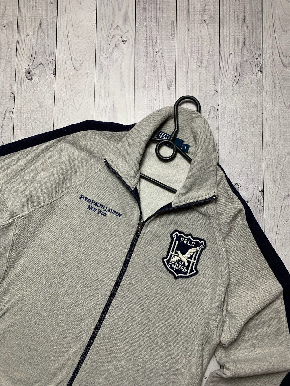 Vintage Vintage Polo Ralph Lauren zip jacket logo size S New York Size US S / EU 44-46 / 1 - 2 Thumbnail