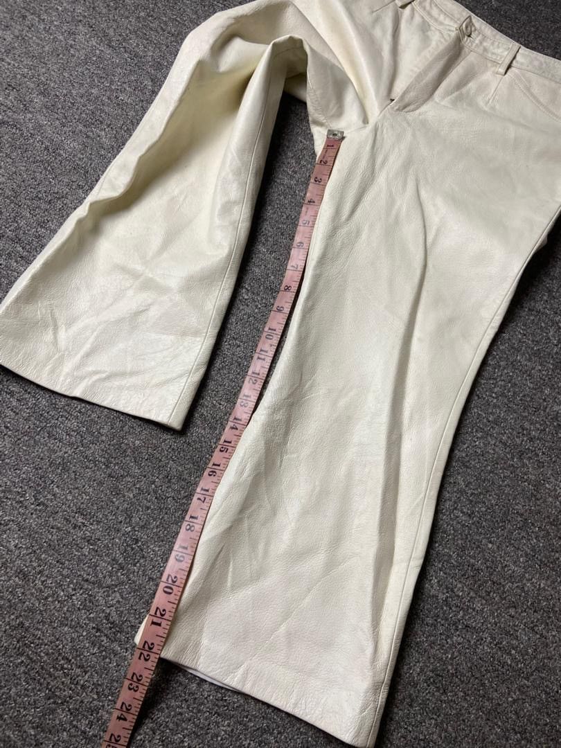 Japanese Brand Captious Person Tokyo Leather Pants (174) Size US 27 - 7 Thumbnail