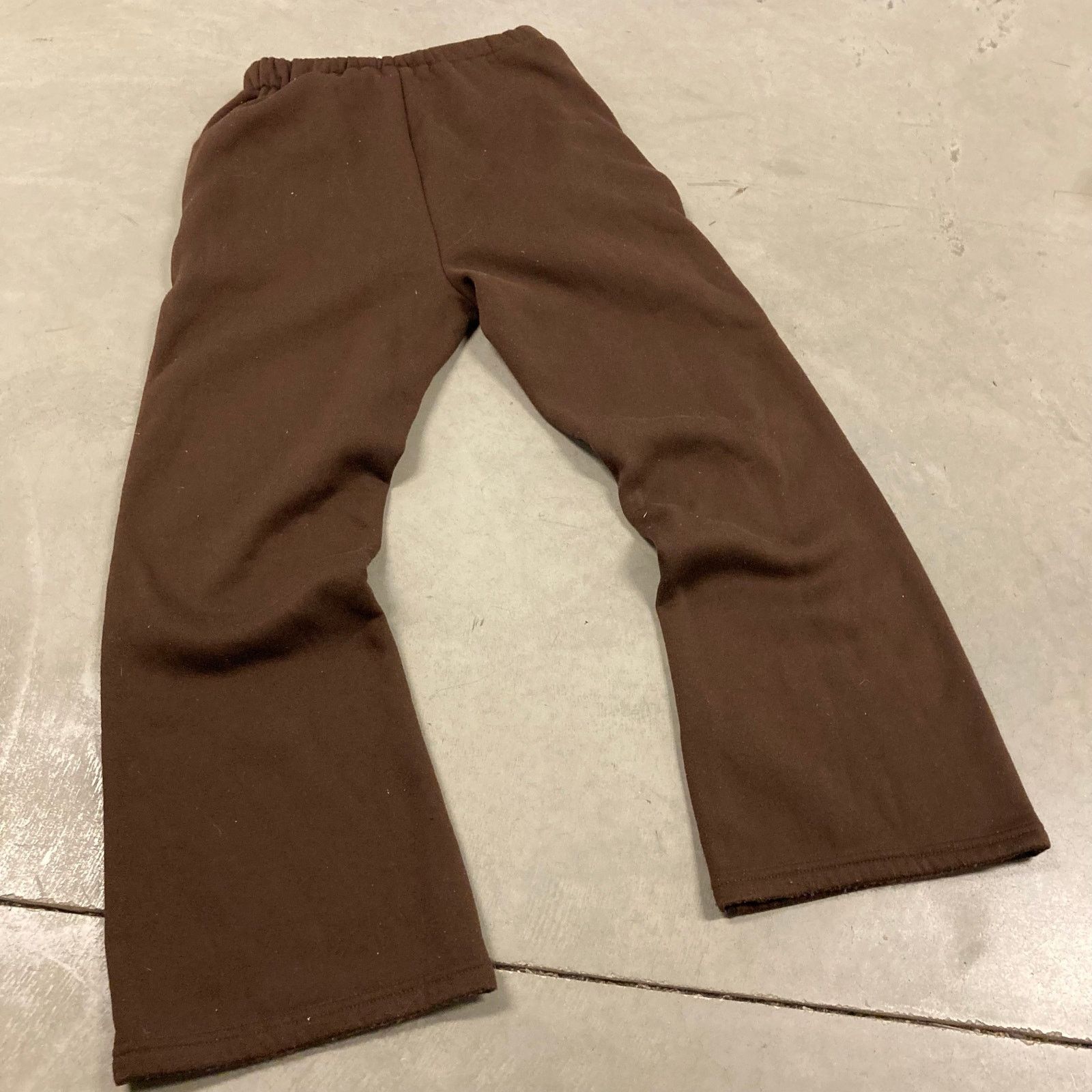 Vintage Brown graphic Flared Sweatpants 27x28 Size US 27 - 2 Thumbnail