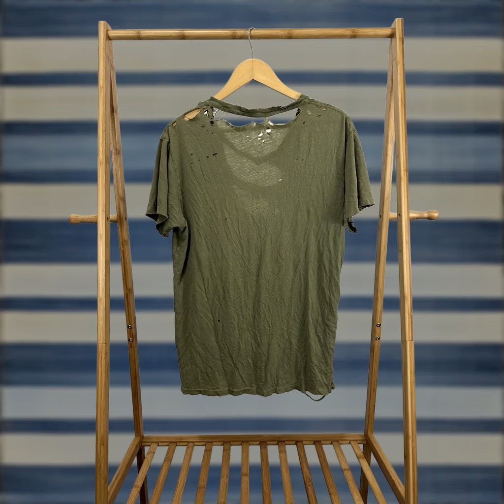 Gap VTG Gap T-Shirt Mens M Green Distressed WIP Workwear Grunge Short Sleeve Size US M / EU 48-50 / 2 - 1 Thumbnail