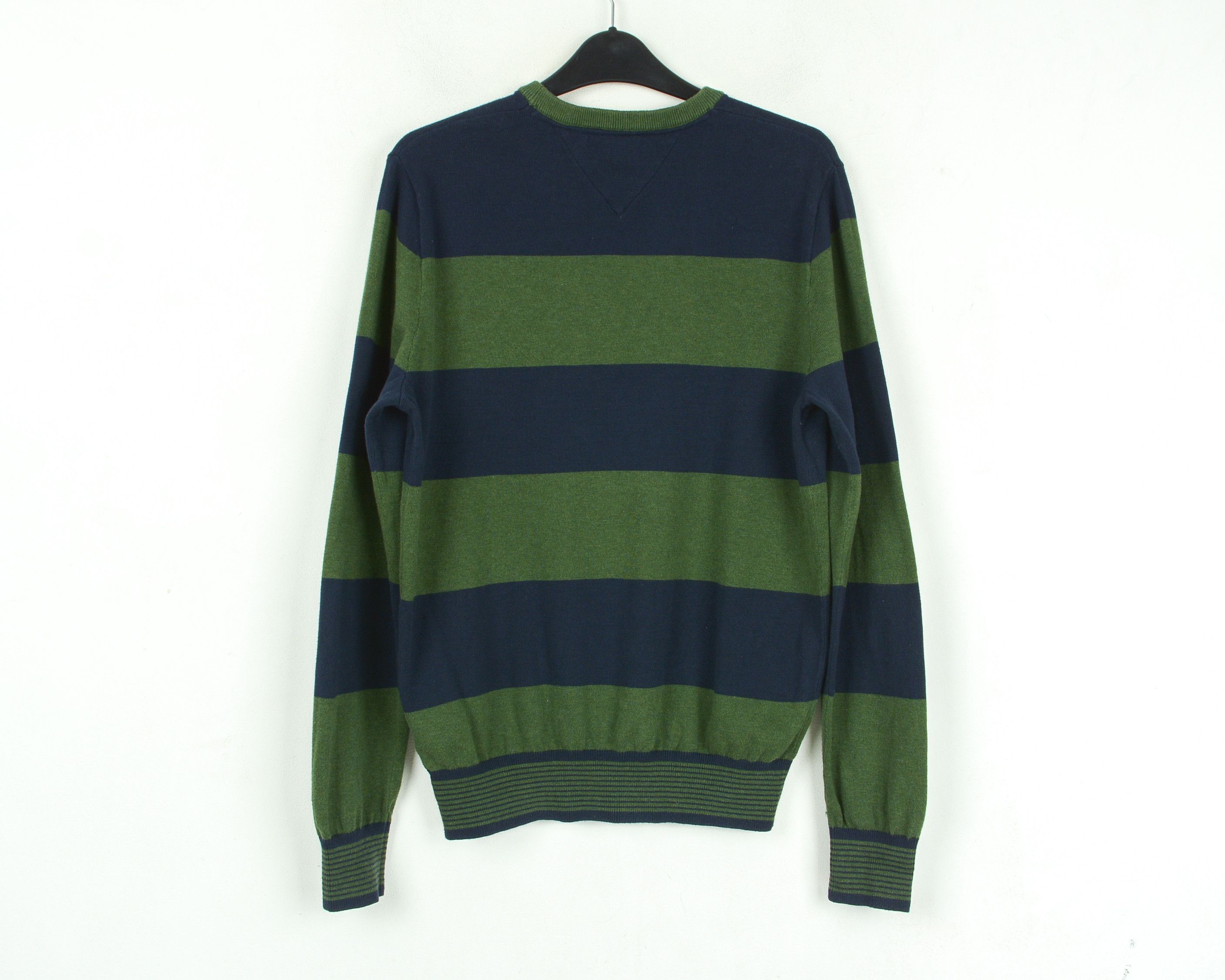 Tommy Hilfiger Men's Crew Neck Sweater S Jumper Pullover Sweatshirt Striped Size US S / EU 44-46 / 1 - 5 Thumbnail