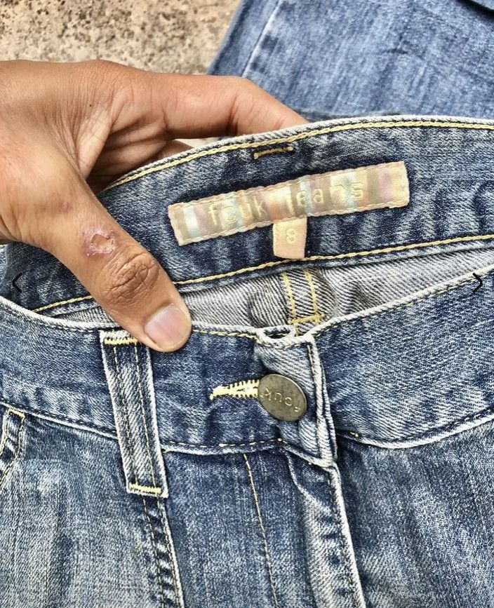 FCUK BAGGY WIDE LEG CARPENTER DENIM BY FCUK Size 33" - 2 Thumbnail