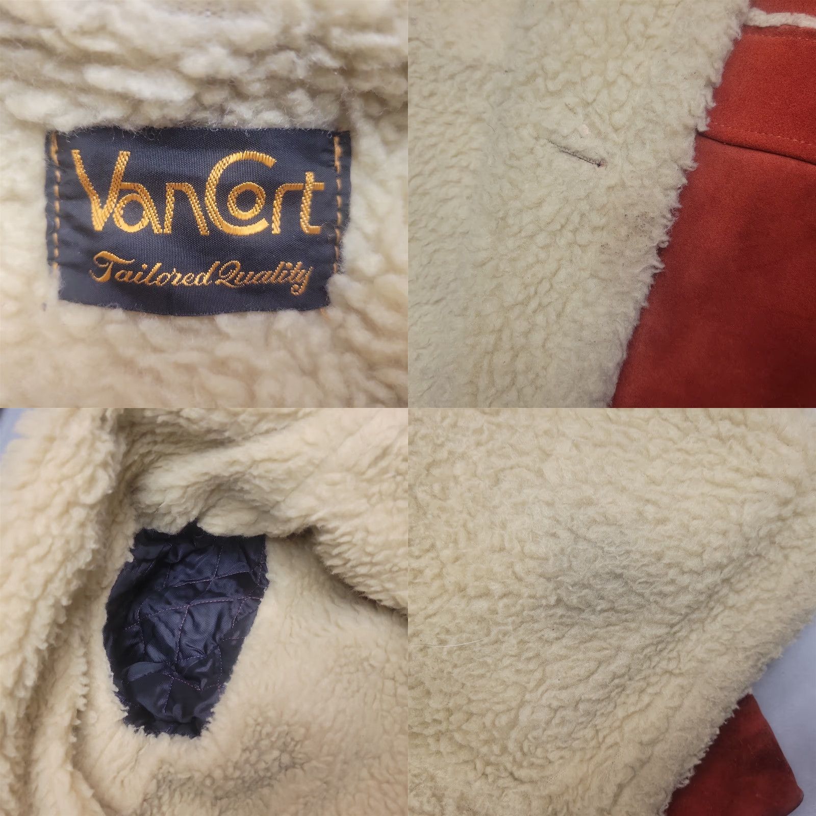 Vintage VINTAGE VTG Suede leather Jacket Mens 40 Rust Orange Western Rancher Cowboy Vancourt 70s Size US XXS / EU 40 - 10 Thumbnail