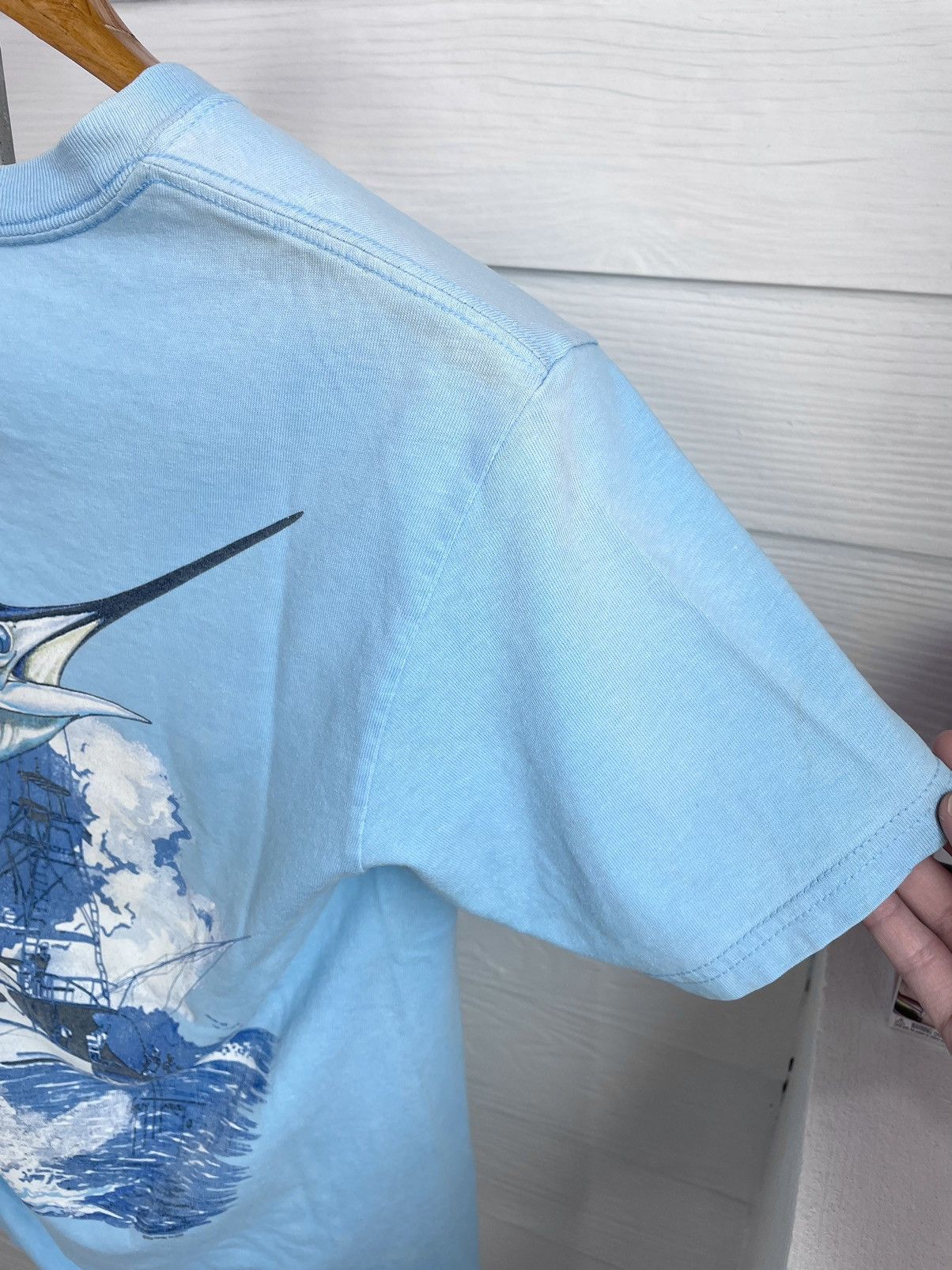 Guy Harvey × Vintage VINTAGE 2006 GUY HARVEY POCKET TEE Size US S / EU 44-46 / 1 - 11 Thumbnail