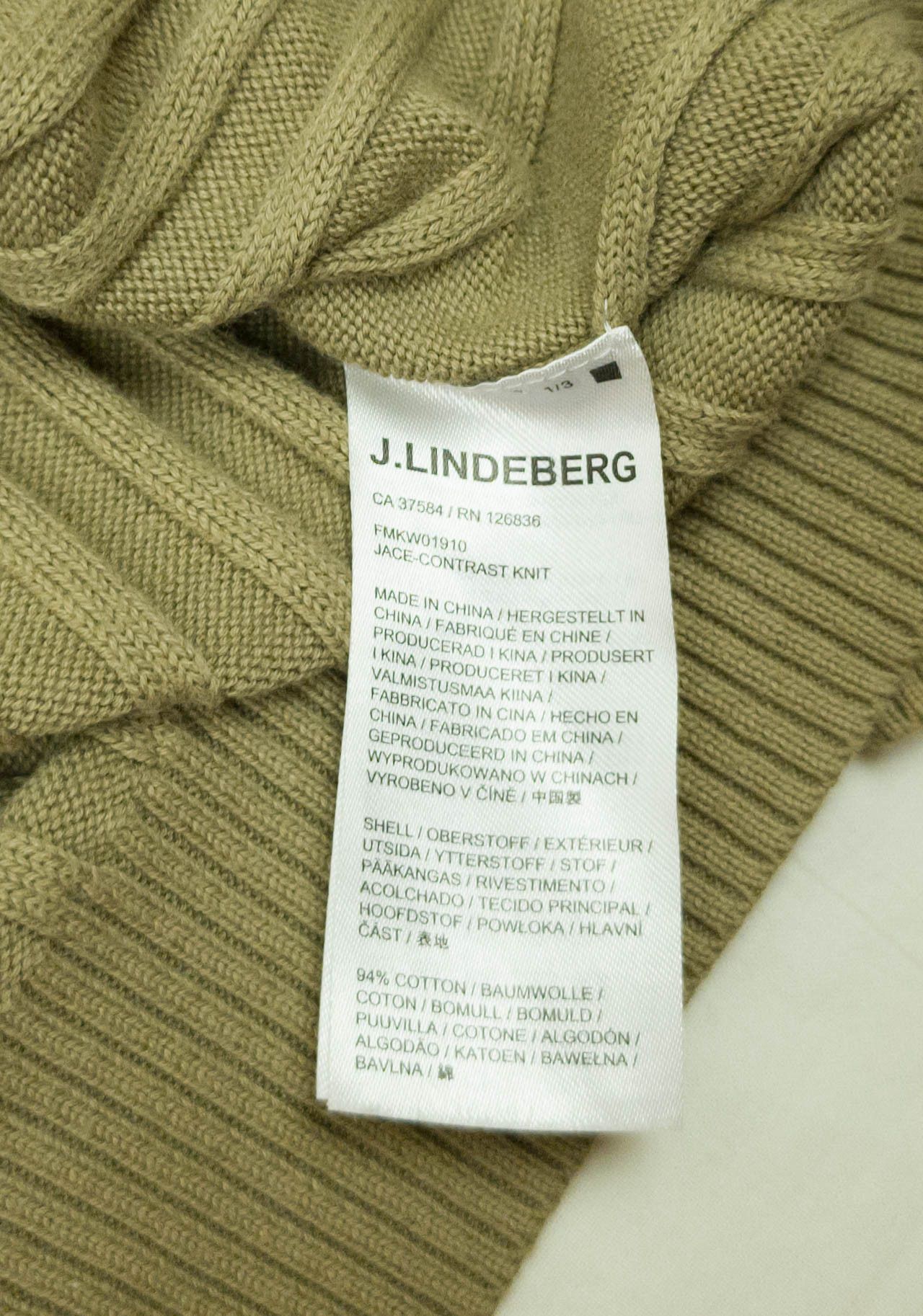 J.Lindeberg J.Lindeberg mens jumper cotton size M gc Size US M / EU 48-50 / 2 - 6 Thumbnail