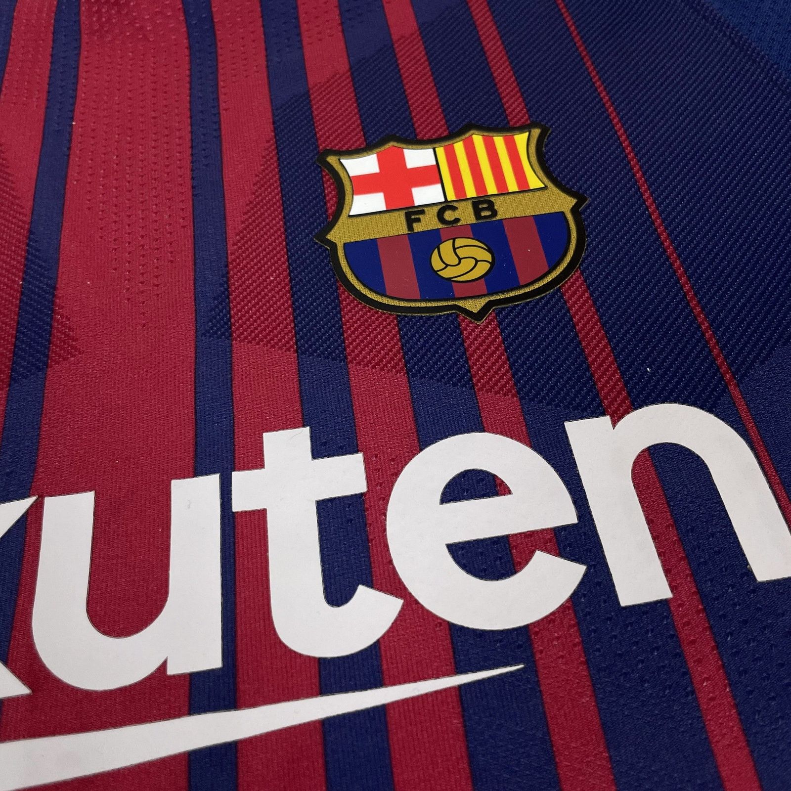 Nike Nike Men's Blue Red Crew Neck FC Barcelona Football Jersey Size US S / EU 44-46 / 1 - 5 Thumbnail
