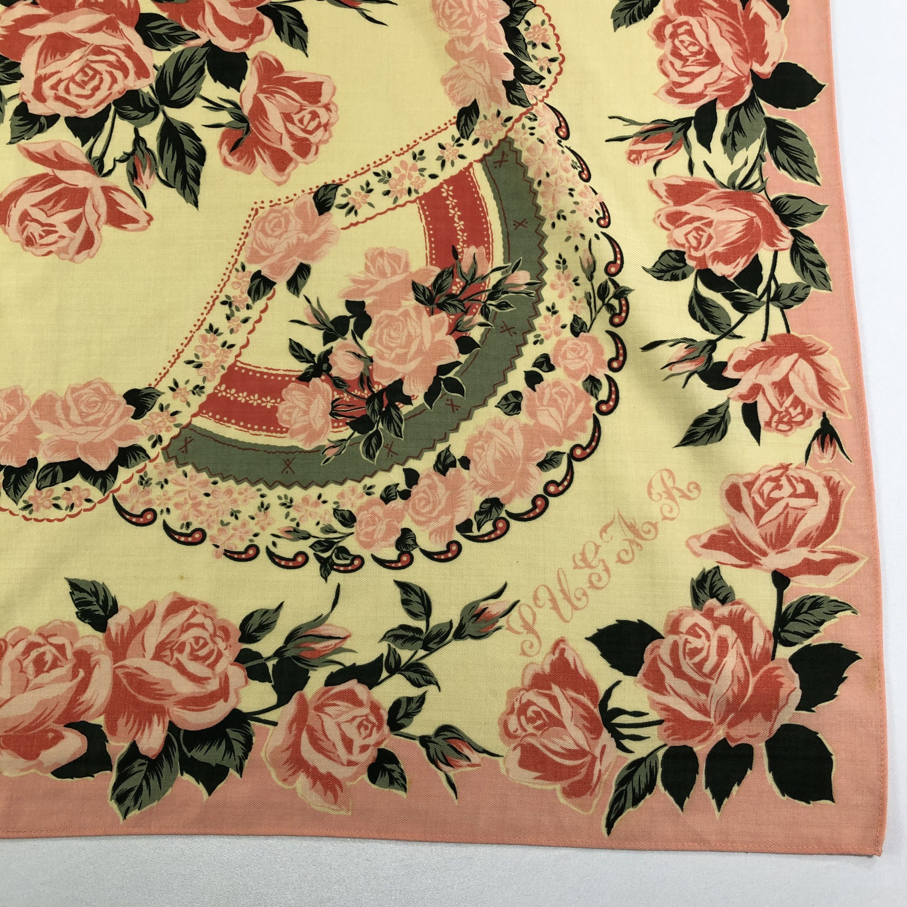 Vintage Vintage Silk Scarf Size ONE SIZE - 3 Thumbnail