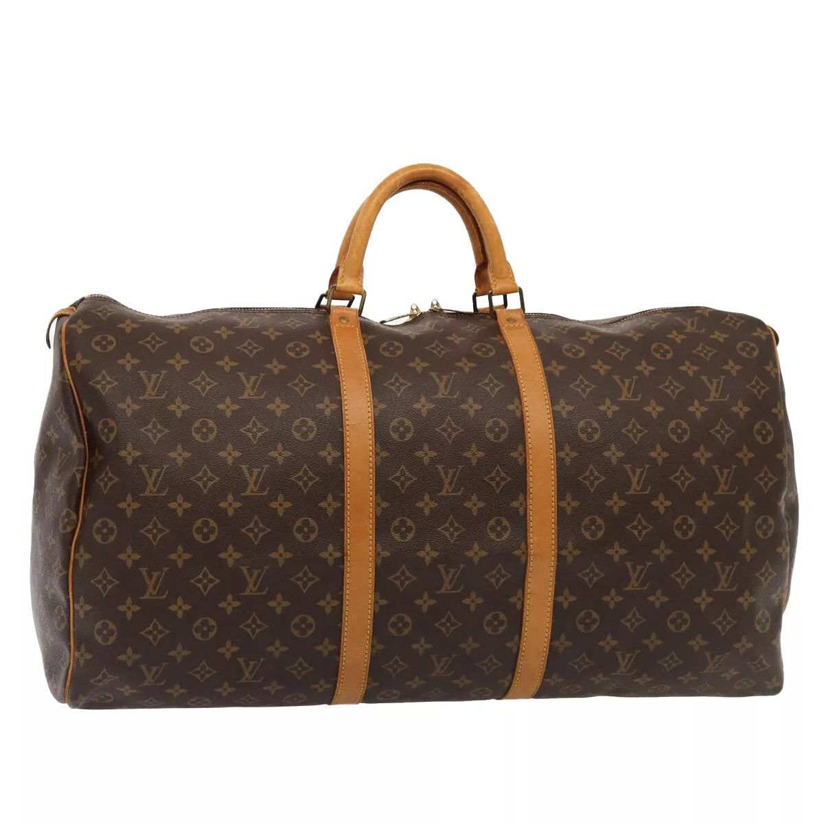 Louis Vuitton LOUIS VUITTON Monogram Keepall 60 Boston Bag Size ONE SIZE - 1 Thumbnail