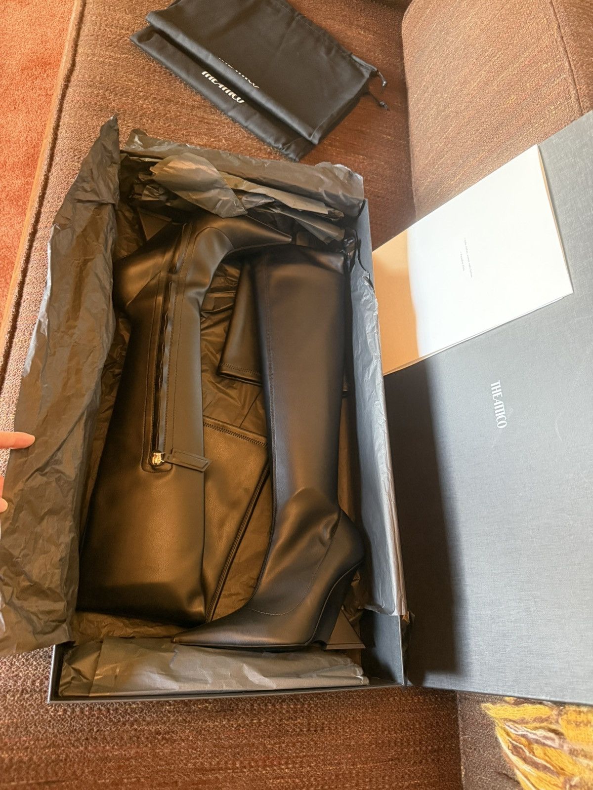 The Attico The Attico Cheope Over-the-Knee Boots NWT Size US 7 / IT 37 - 9 Thumbnail