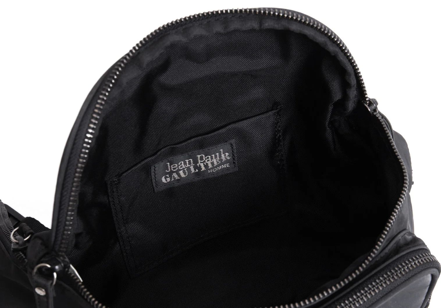 Jean Paul Gaultier Embossed Dragon Waist Bag in Black Size ONE SIZE - 12 Thumbnail