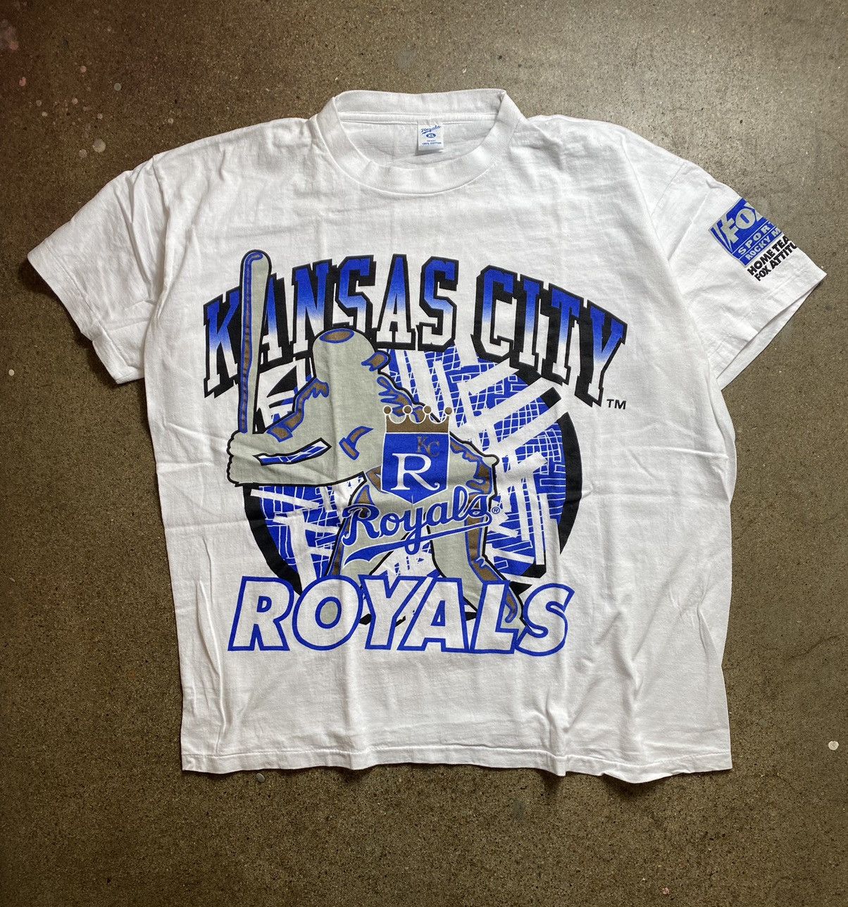 Kansas City Royals Fox Sports KansasCity.Com Vintage Y2K Jersey –  thefuzzyfelt