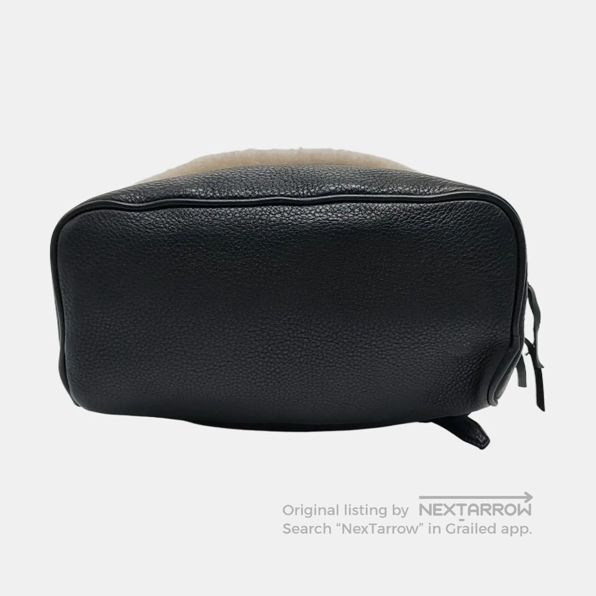 Michael Kors Michael Kors Black Sheepskin Patchwork Backpack. Size ONE SIZE - 8 Thumbnail