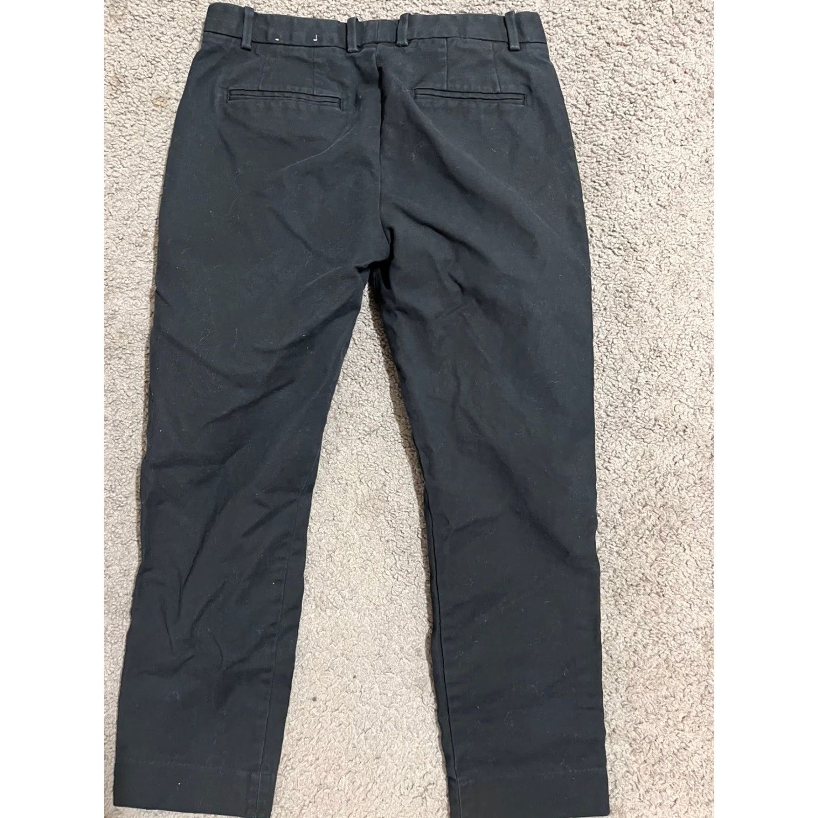 Gap Gap Slim Cropped 2-way-Stretch Women Pants Size 6 Navy Blue Pockets Casual Slim Fit 26 Inseam Womens Size 28" / US 6 / IT 42 - 3 Thumbnail