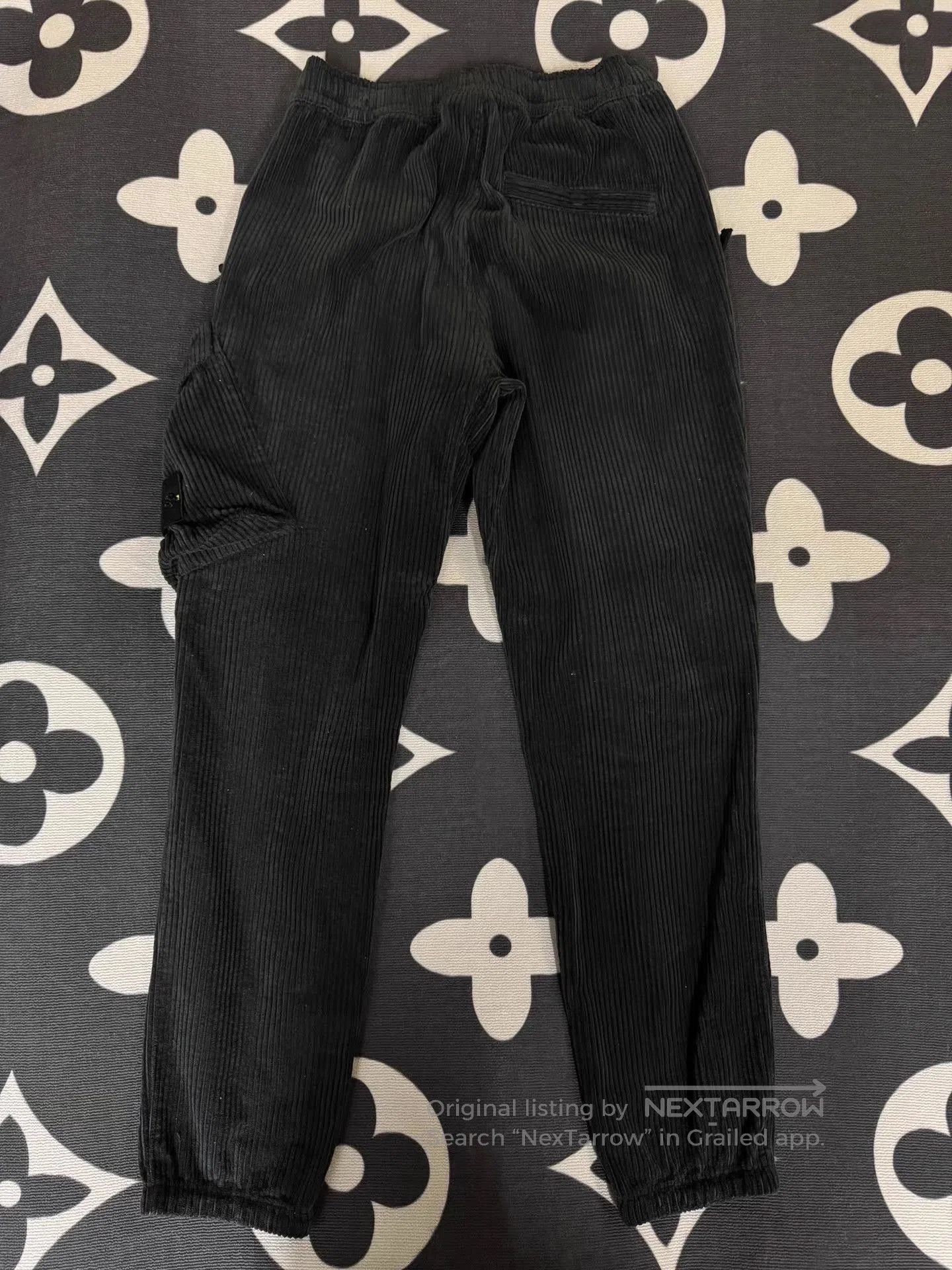 Stone Island Black Cargo Casual Pants Size 34. Size US 34 / EU 50 - 3 Thumbnail