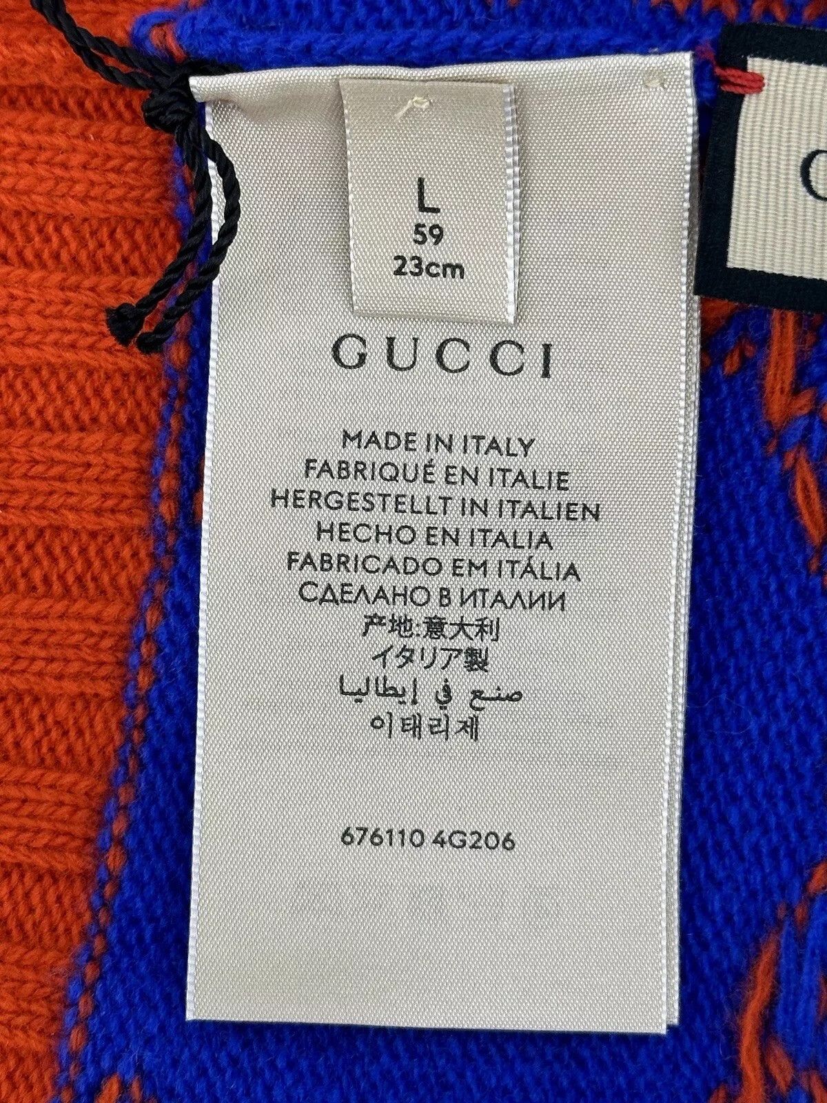 Gucci new Gucci hat wool men woman size-L-59cm Size ONE SIZE - 9 Thumbnail