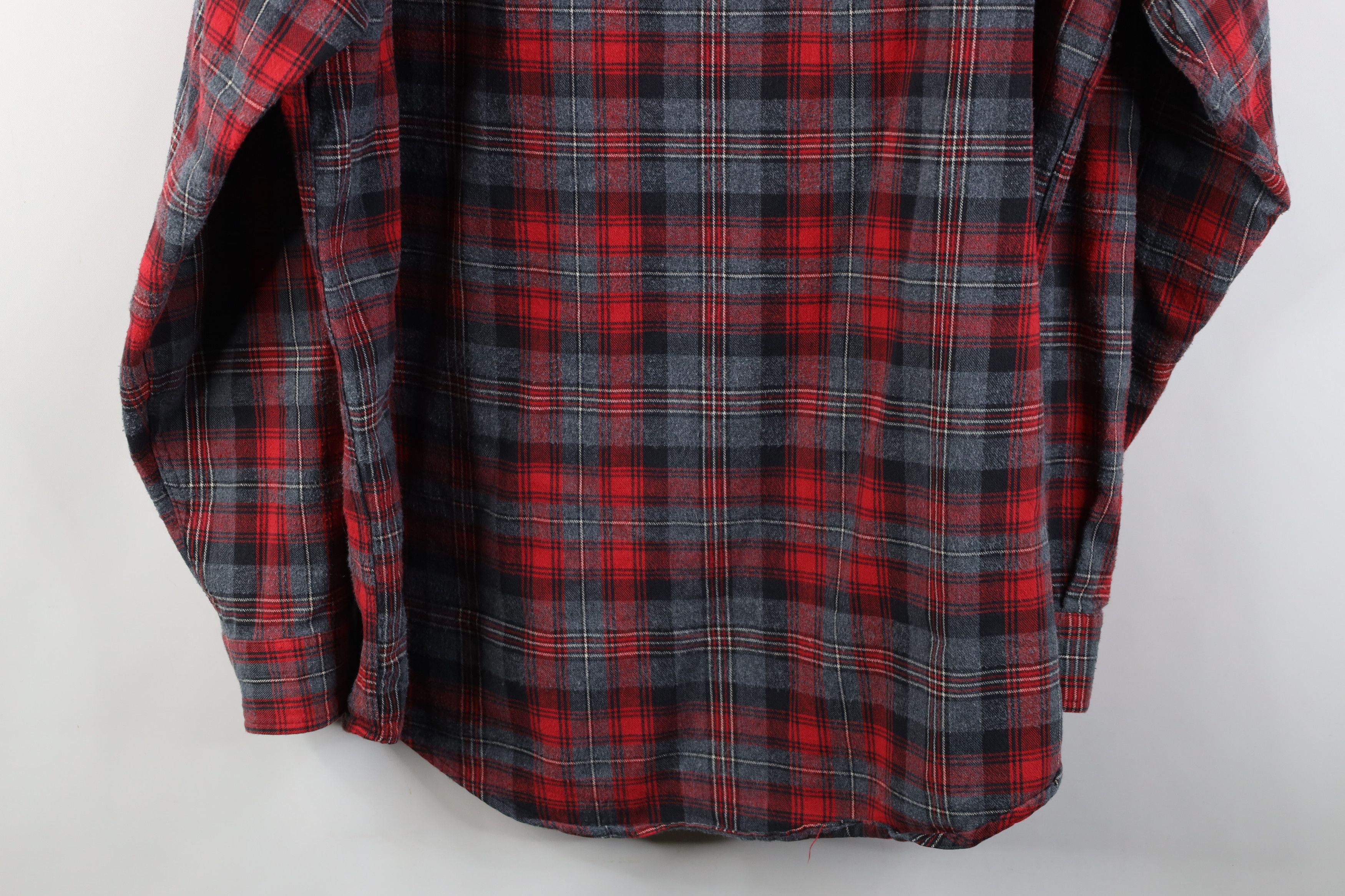 Eddie Bauer Vintage 90s Eddie Bauer Flannel Collared Button Shirt Plaid Size US L / EU 52-54 / 3 - 9 Thumbnail