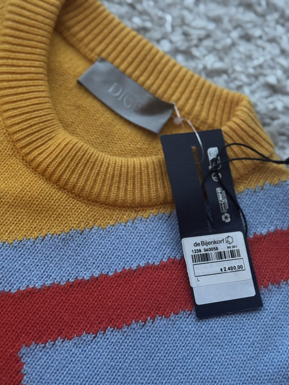 Dior Dior Multicolor Sweather Size US L / EU 52-54 / 3 - 3 Thumbnail