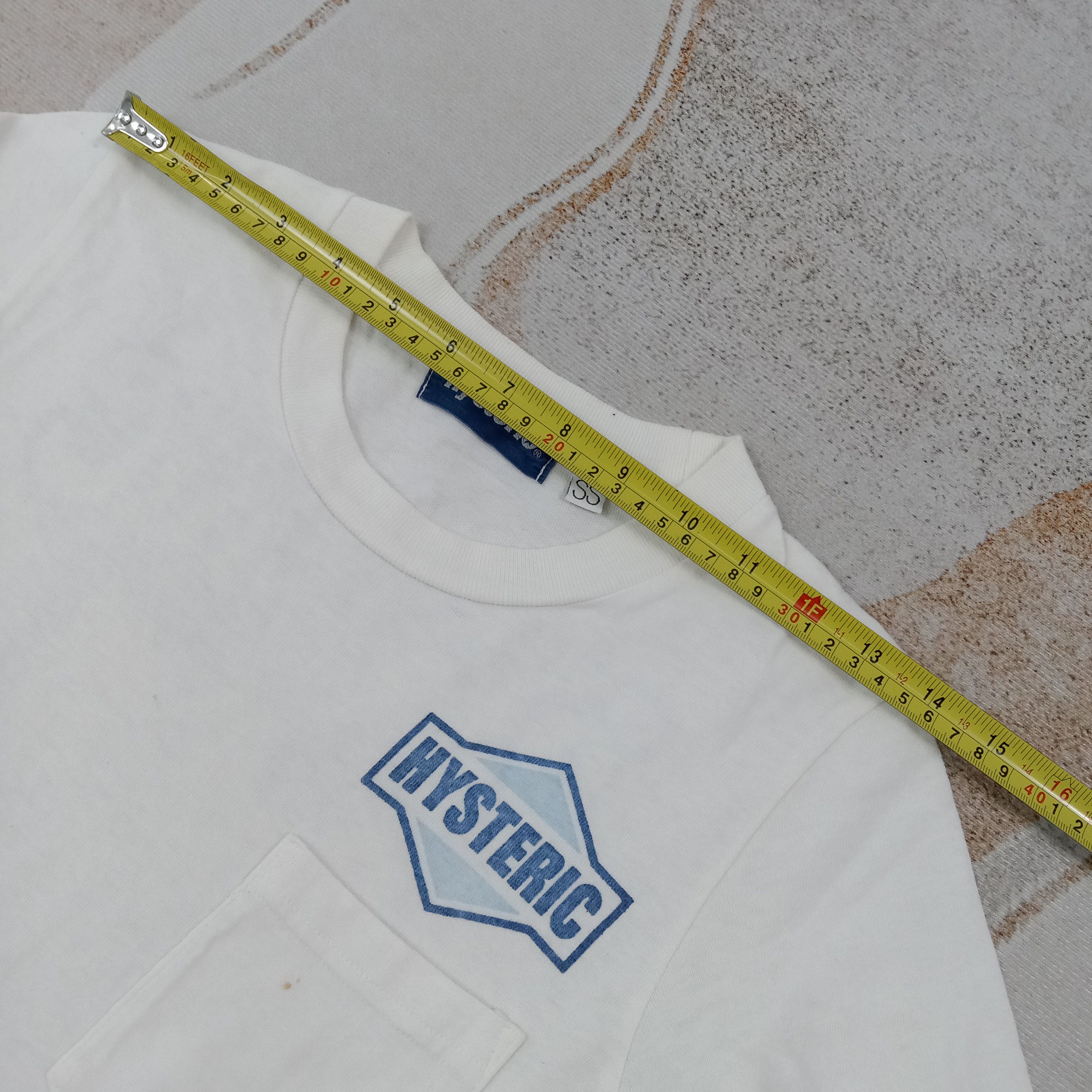 Hysteric Glamour Hysteric Glamour Japanese Brand Surf Pocket Tshirt C267N16 Size US XS / EU 42 / 0 - 7 Thumbnail