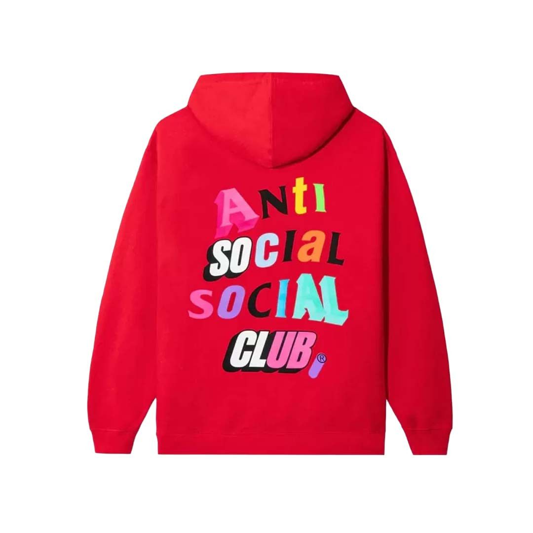 Anti Social Social Club Real Me Hoodie Red Size US XL / EU 56 / 4 - 1 Thumbnail