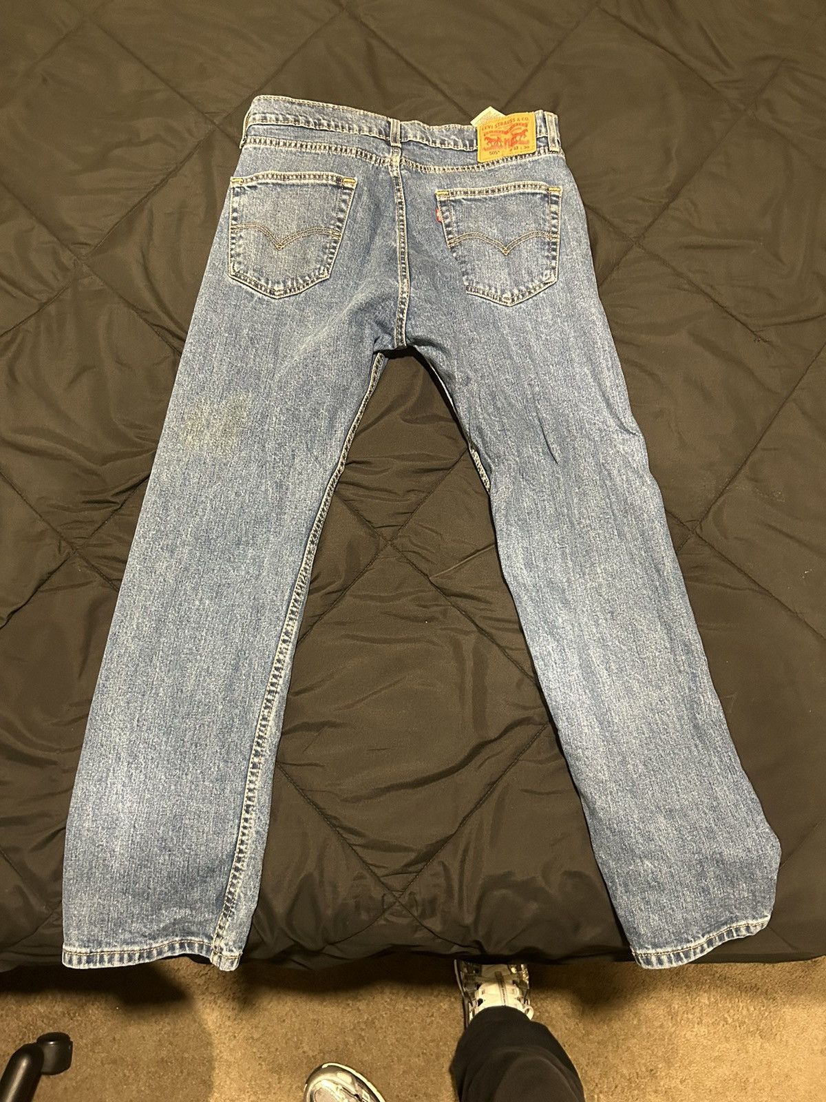 Levi's Levi’s Blue Denim Jeans - 33x30 Size US 33 - 3 Thumbnail