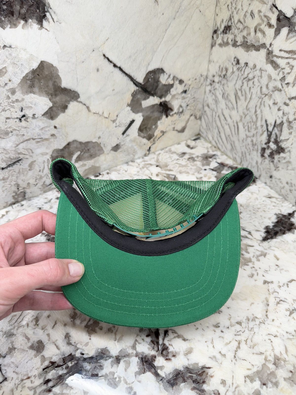 Chrome Hearts Chrome Hearts Trucker Hat Green White OG Classic RARE Size ONE SIZE - 6 Thumbnail