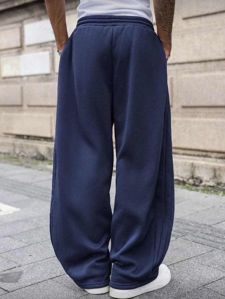 Japanese Brand Baggy Sweatpants - Retro Style Sportswear Fit Size US 28 / EU 44 - 2 Thumbnail