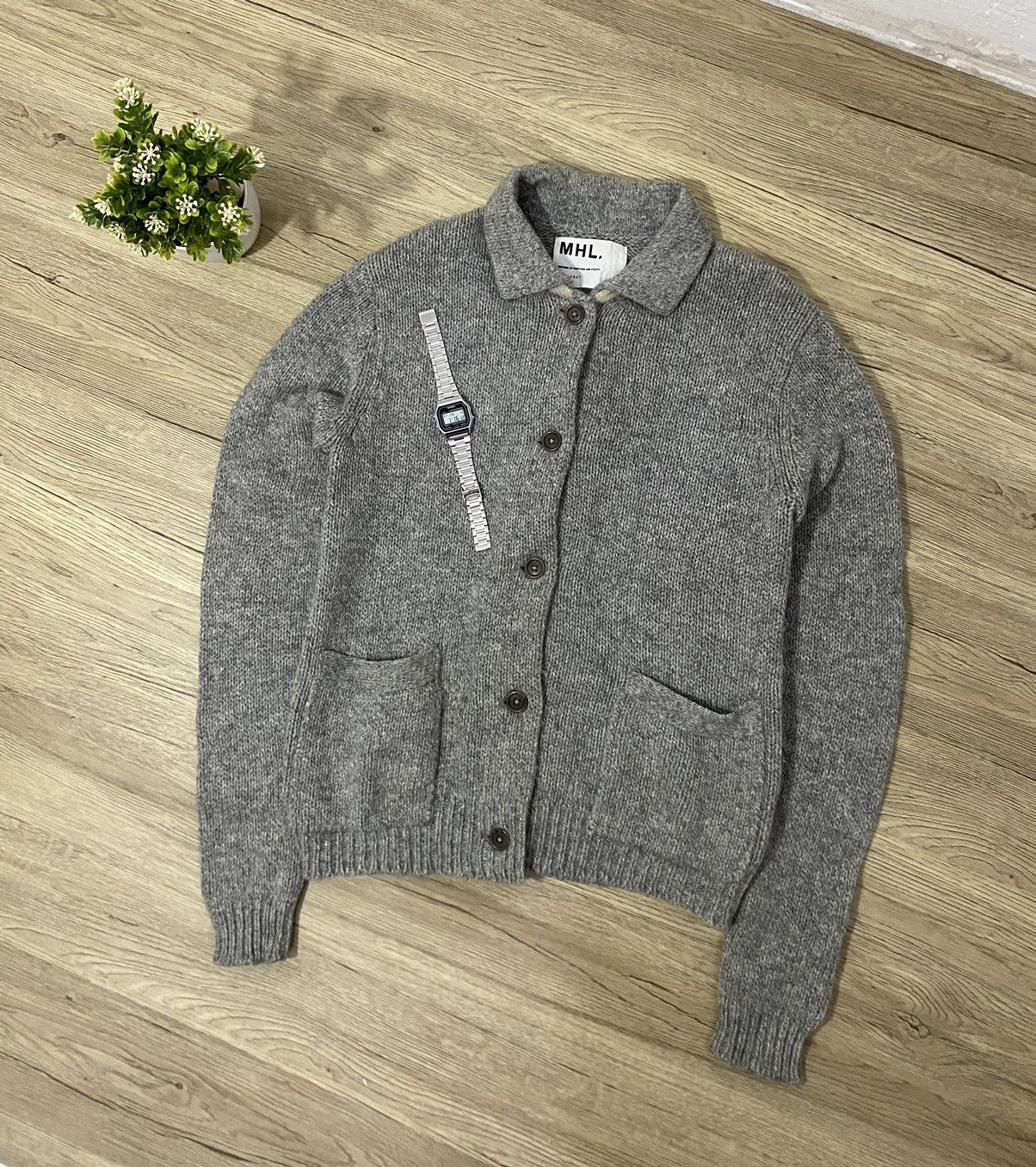 Margaret Howell 💥Grey💥MHL Margaret Howell Sweatshirt Cardigan Size US M / EU 48-50 / 2 - 2 Thumbnail